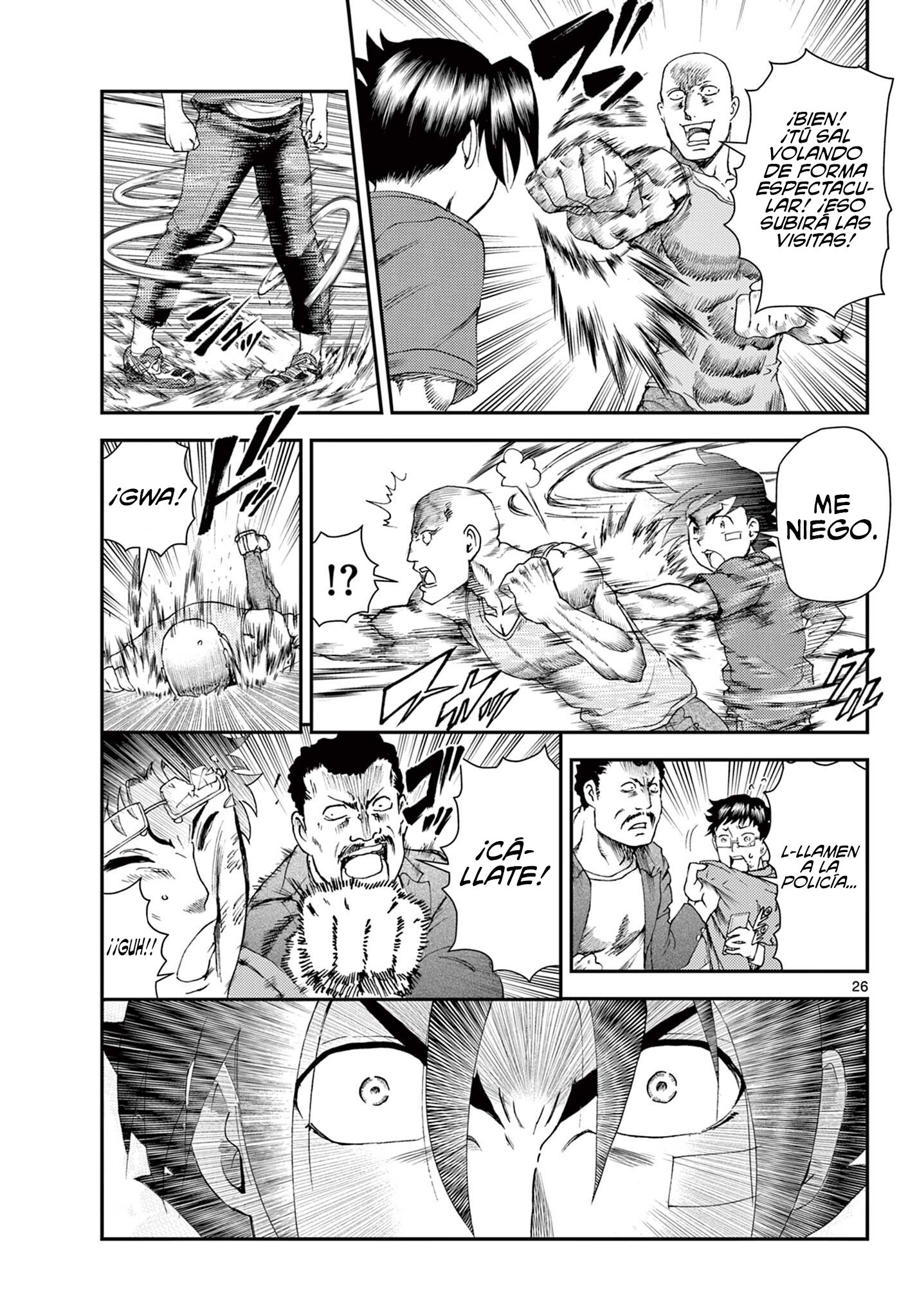 Kenichi 2 "El discípulo más fuerte de la historia" ~Arco de los Maestros~ Capitulo 1 página 25