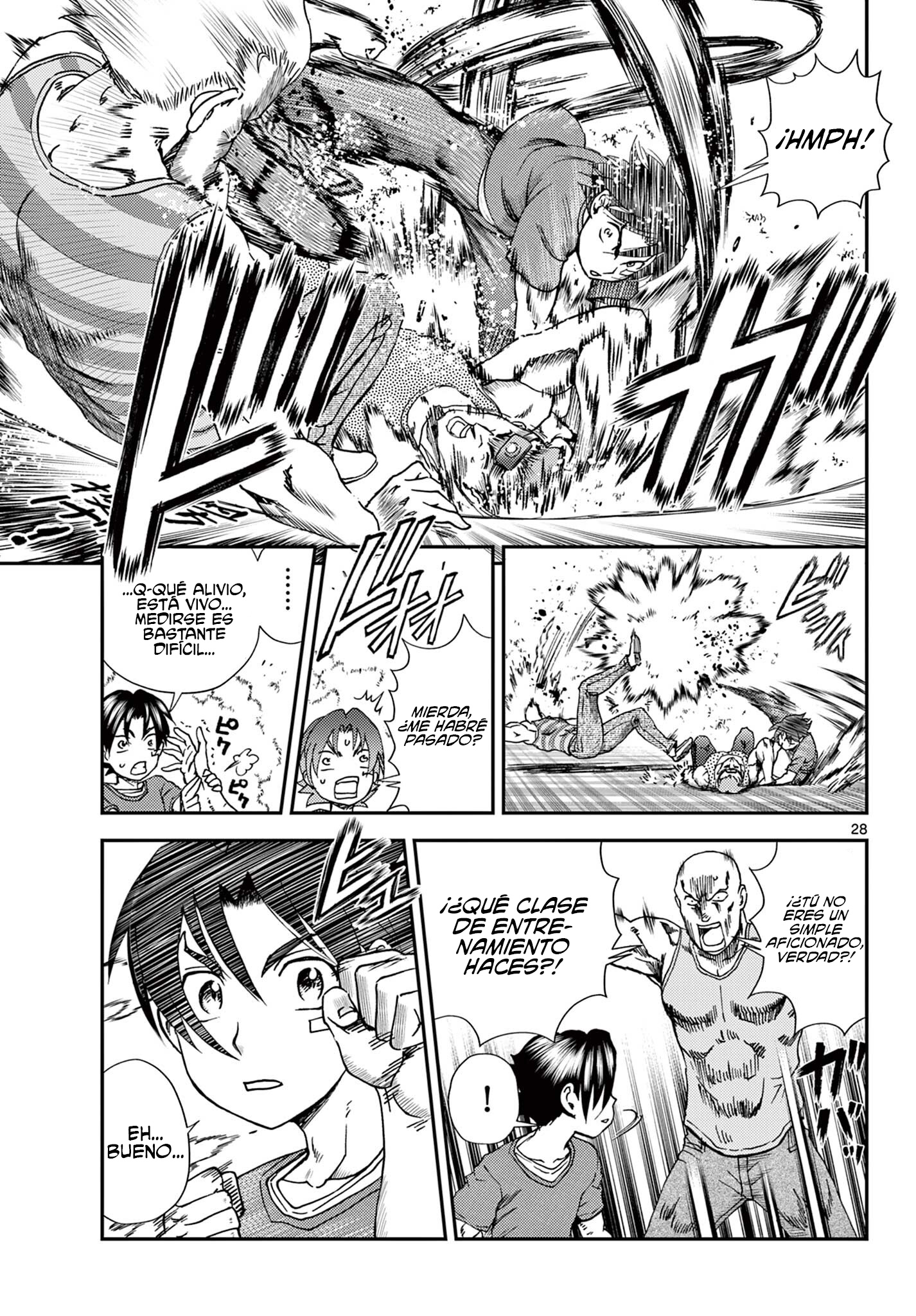 Kenichi 2 "El discípulo más fuerte de la historia" ~Arco de los Maestros~ Capitulo 1 página 27