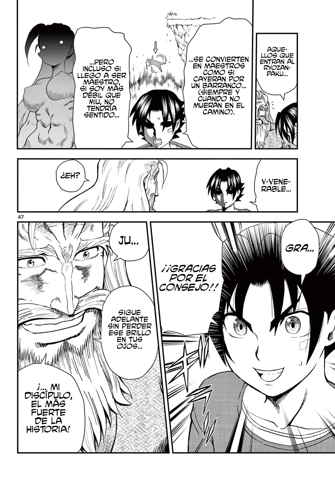 Kenichi 2 "El discípulo más fuerte de la historia" ~Arco de los Maestros~ Capitulo 1 página 45