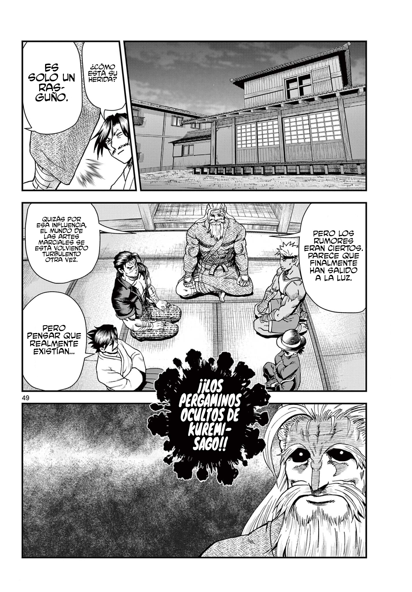 Kenichi 2 "El discípulo más fuerte de la historia" ~Arco de los Maestros~ Capitulo 1 página 47