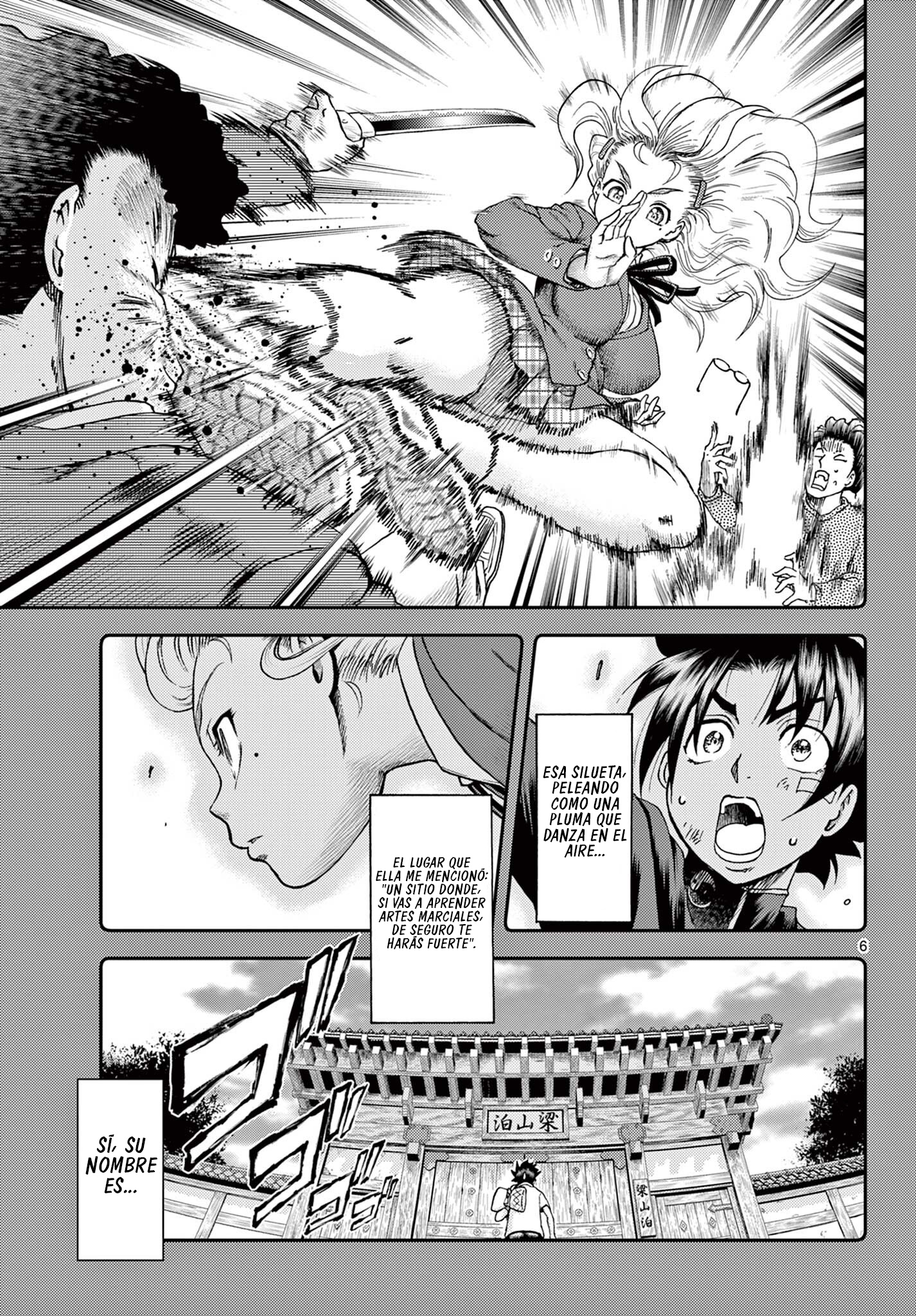 Kenichi 2 "El discípulo más fuerte de la historia" ~Arco de los Maestros~ Capitulo 1 página 6
