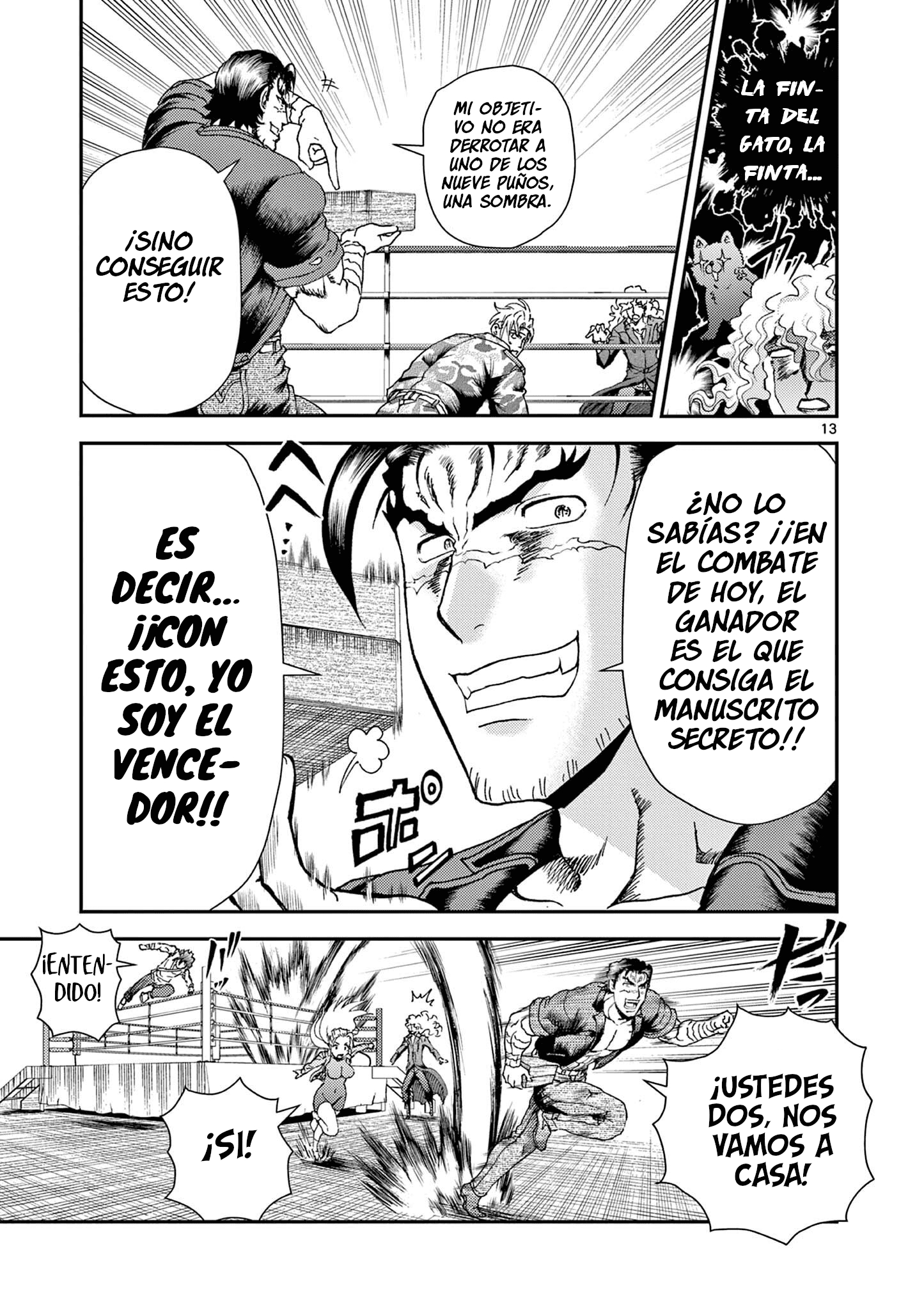 Kenichi 2 "El discípulo más fuerte de la historia" ~Arco de los Maestros~ Capitulo 10 página 12