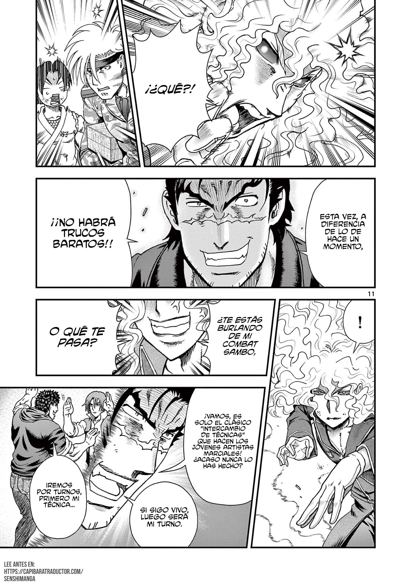 Kenichi 2 "El discípulo más fuerte de la historia" ~Arco de los Maestros~ Capitulo 11 página 10