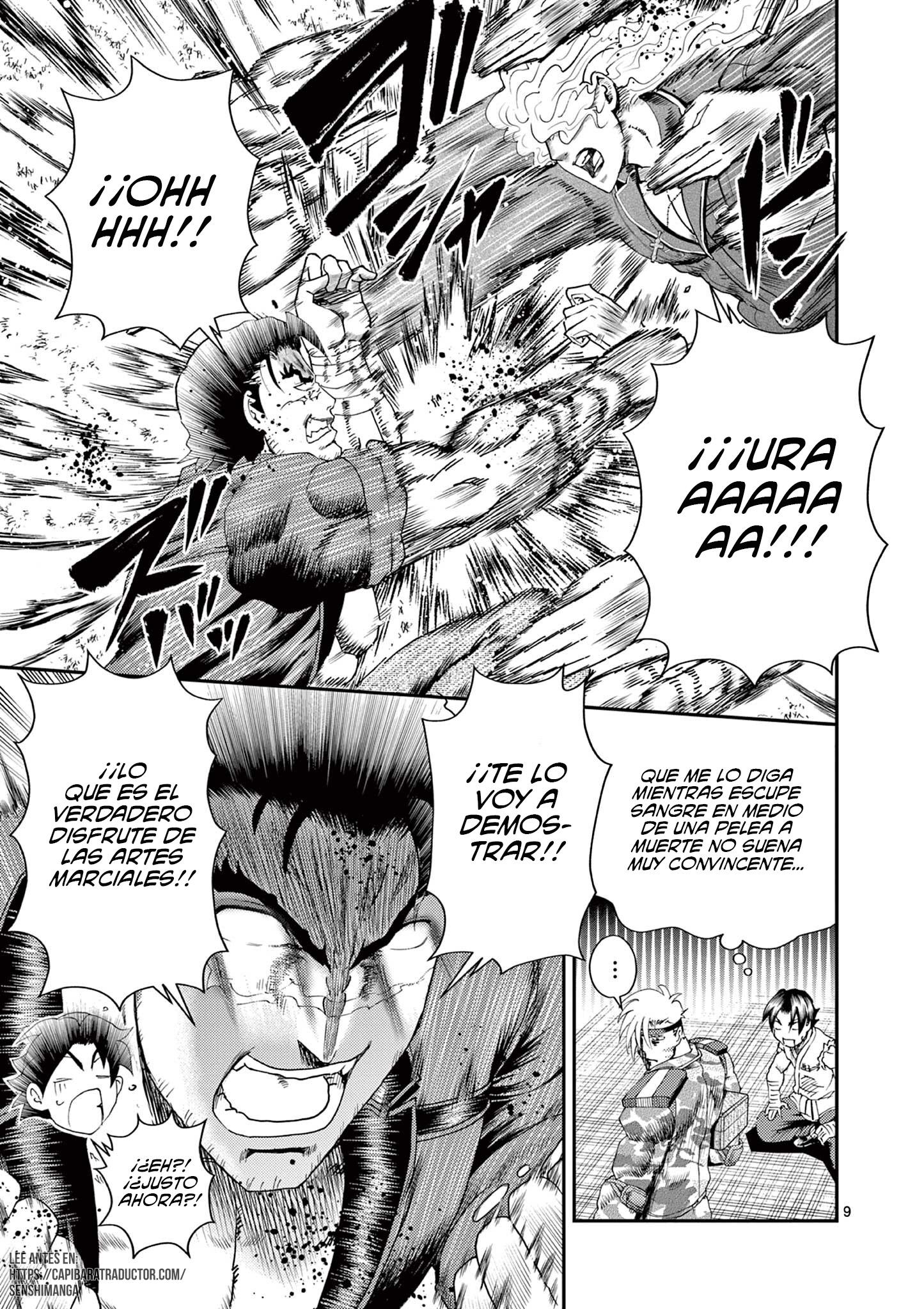 Kenichi 2 "El discípulo más fuerte de la historia" ~Arco de los Maestros~ Capitulo 11 página 8