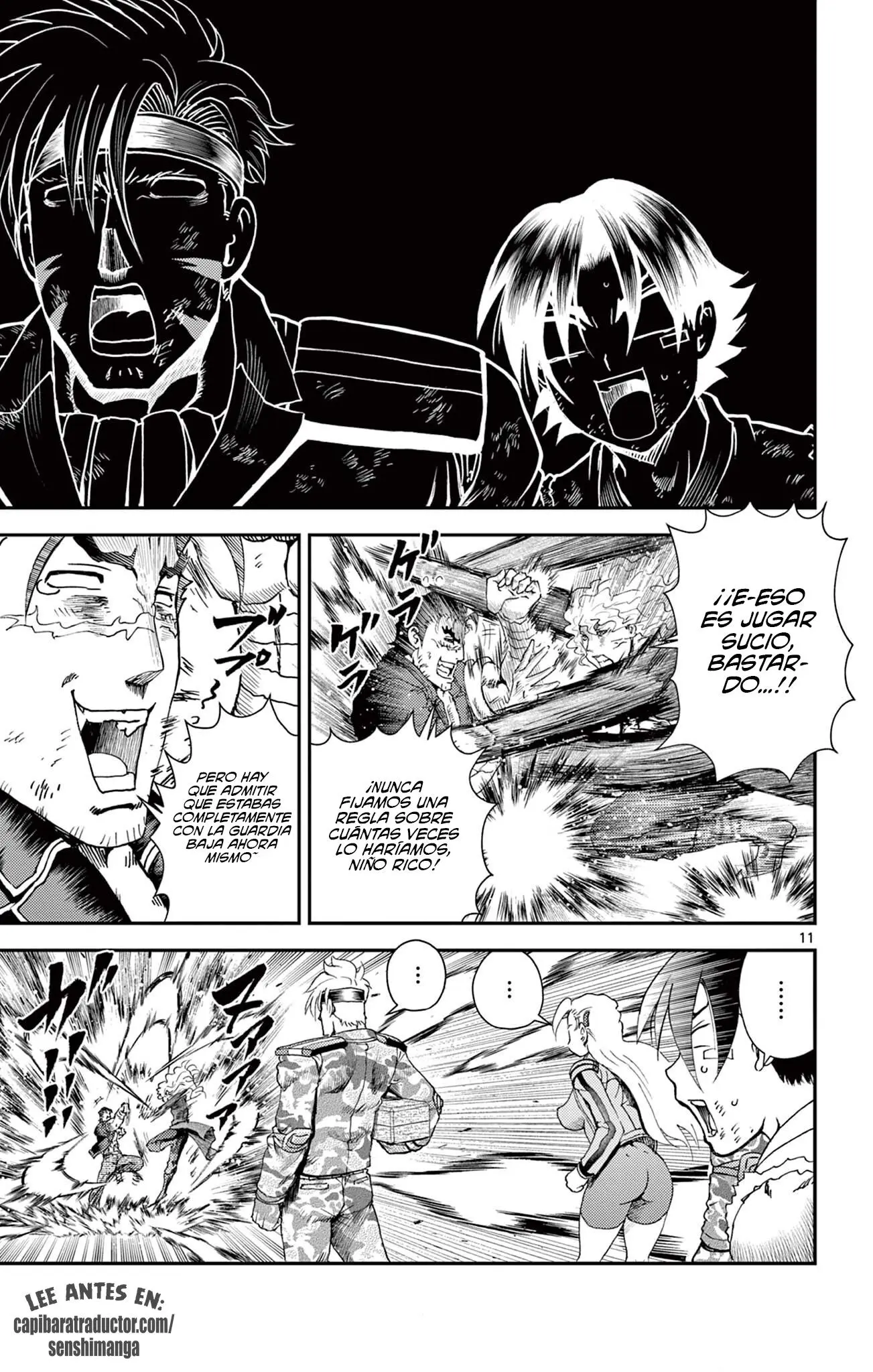 Kenichi 2 "El discípulo más fuerte de la historia" ~Arco de los Maestros~ Capitulo 12 página 12