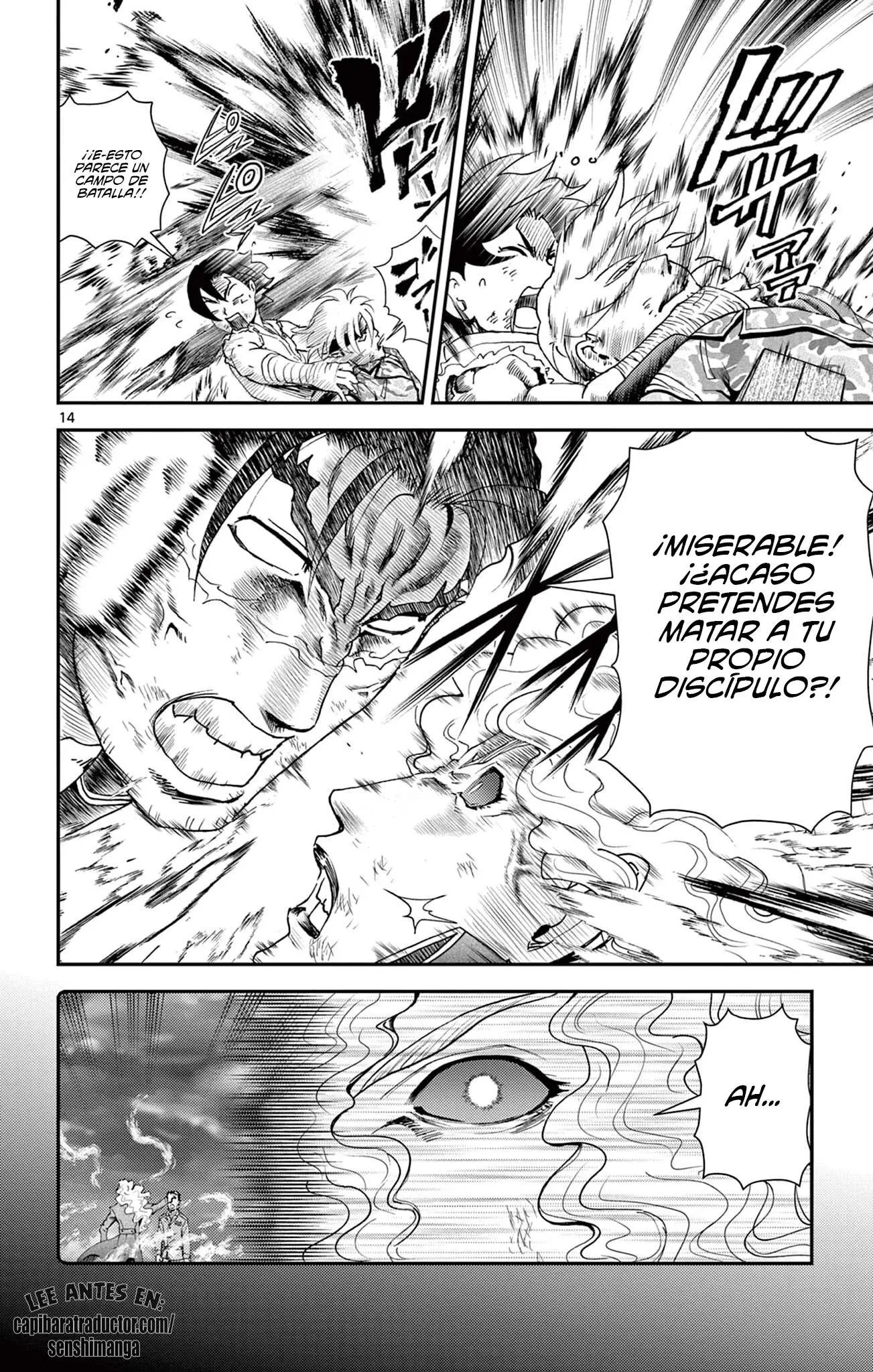 Kenichi 2 "El discípulo más fuerte de la historia" ~Arco de los Maestros~ Capitulo 12 página 15