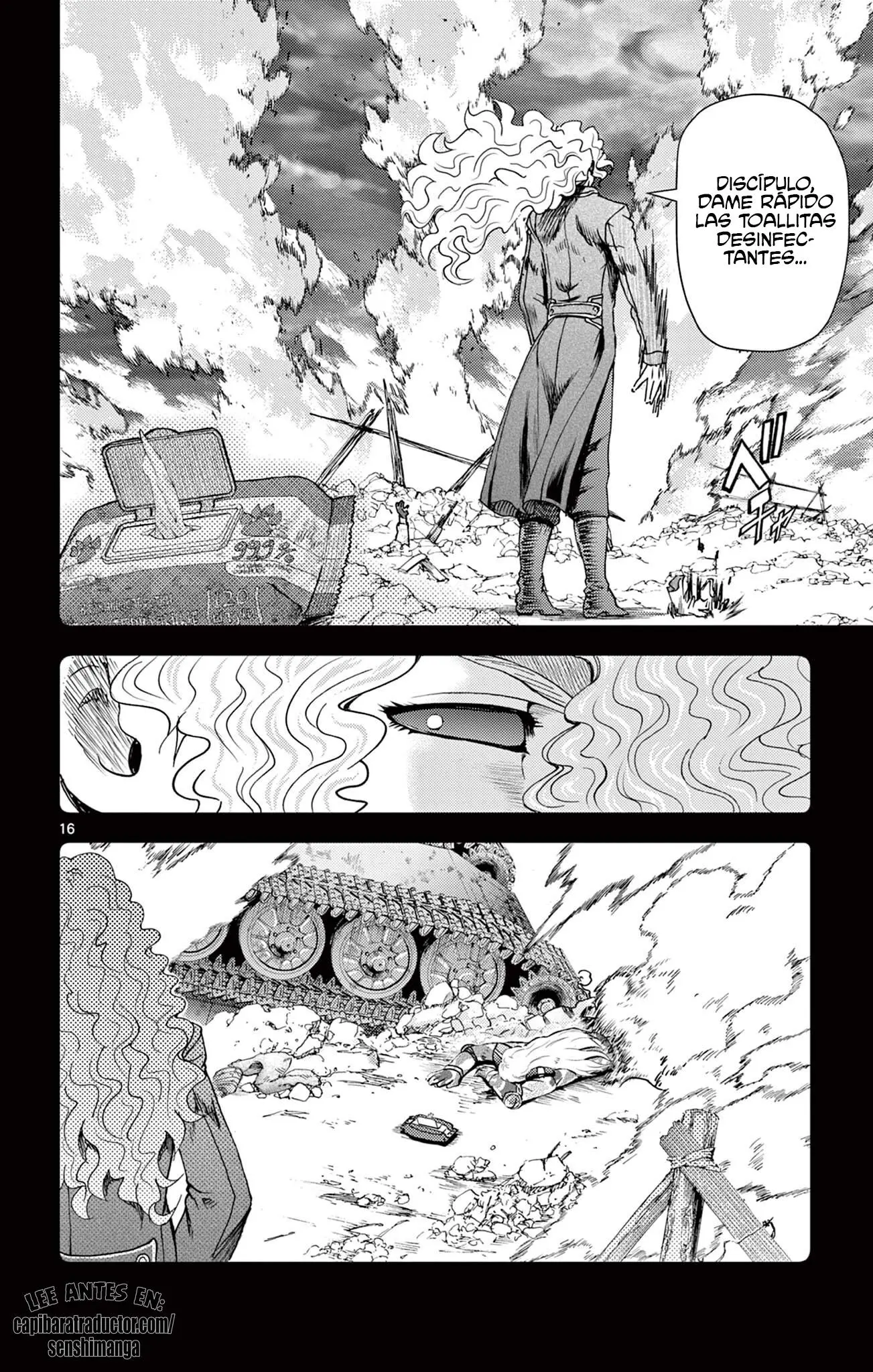 Kenichi 2 "El discípulo más fuerte de la historia" ~Arco de los Maestros~ Capitulo 12 página 17