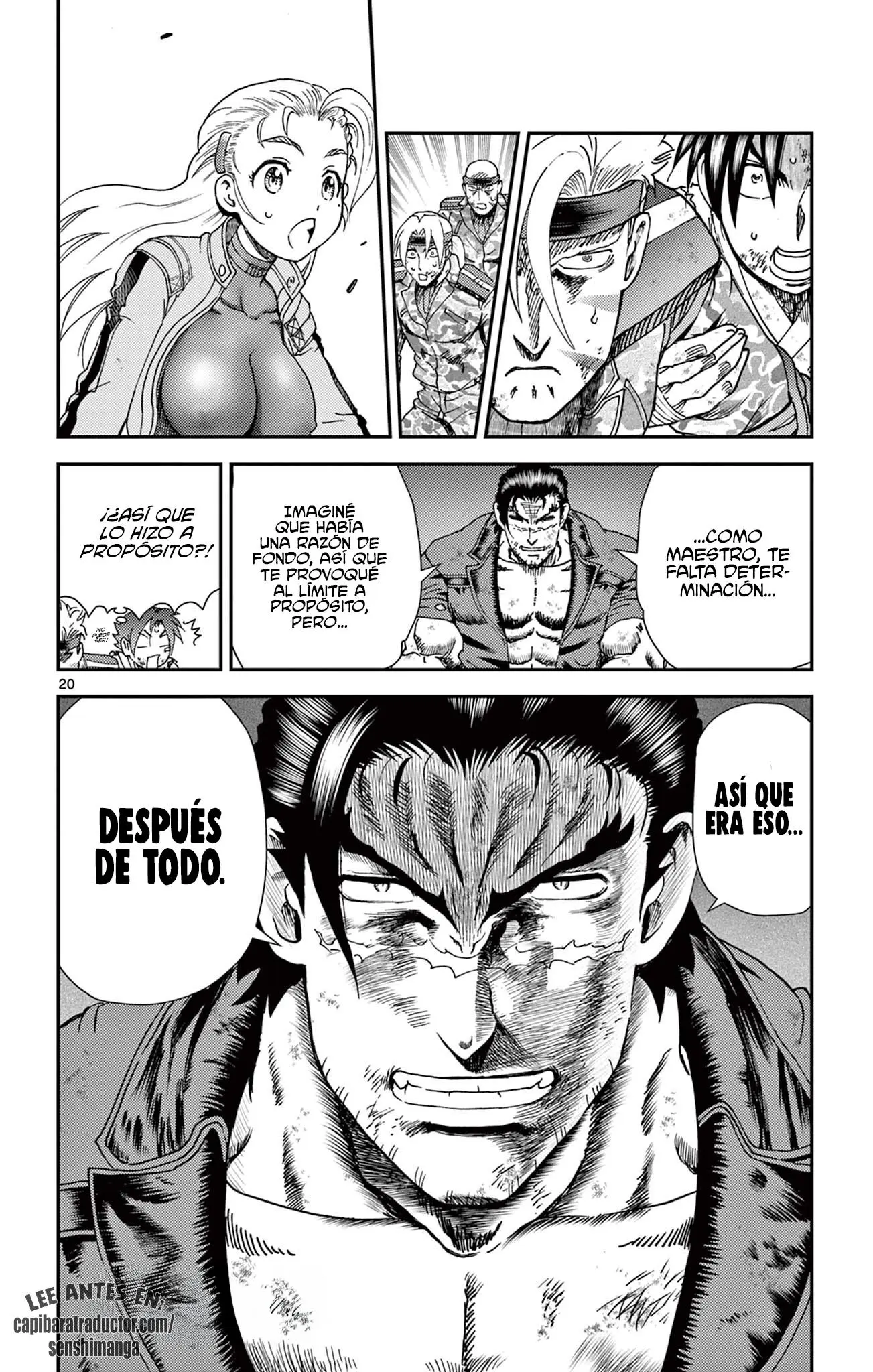 Kenichi 2 "El discípulo más fuerte de la historia" ~Arco de los Maestros~ Capitulo 12 página 21