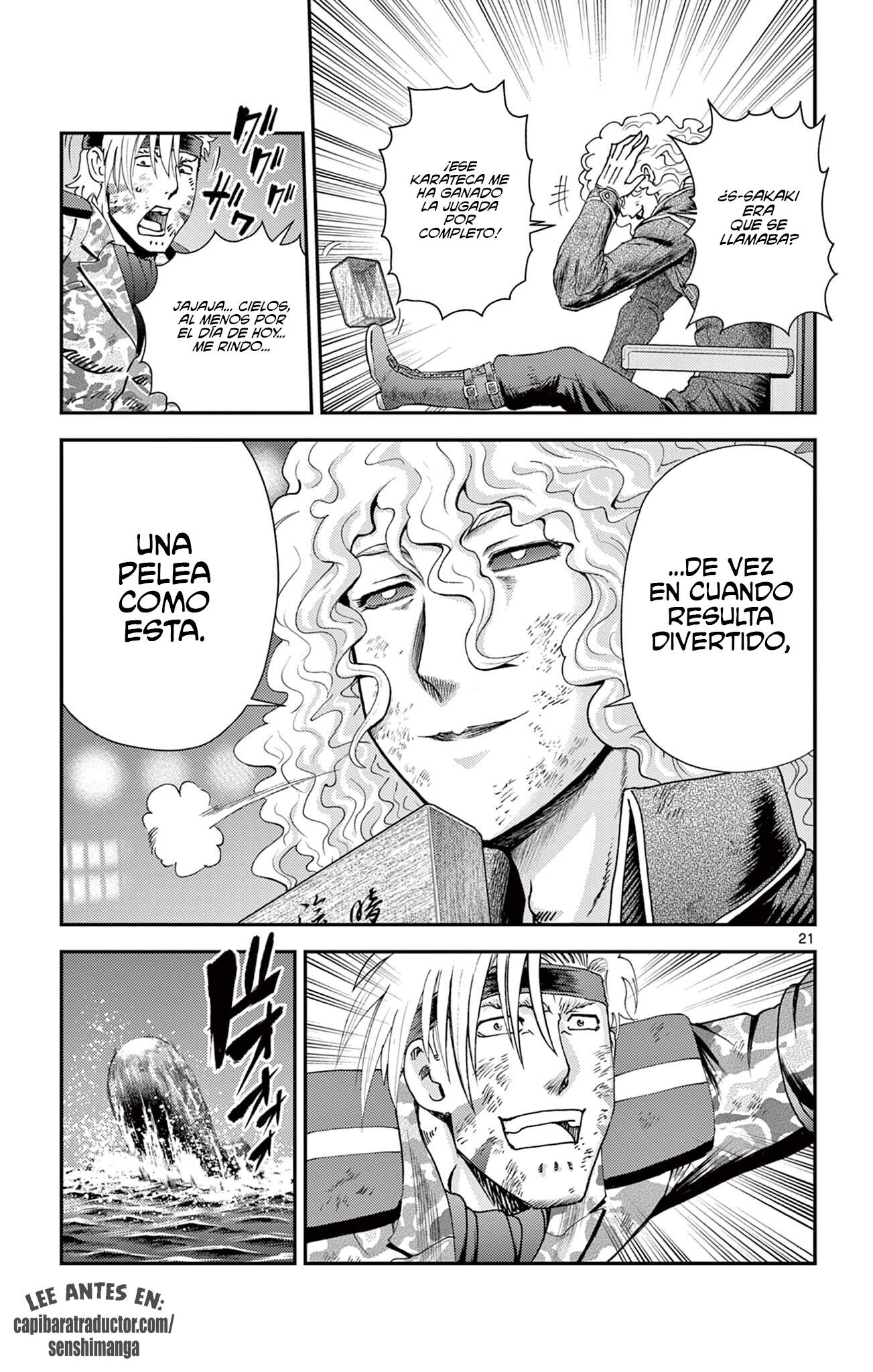 Kenichi 2 "El discípulo más fuerte de la historia" ~Arco de los Maestros~ Capitulo 13 página 21