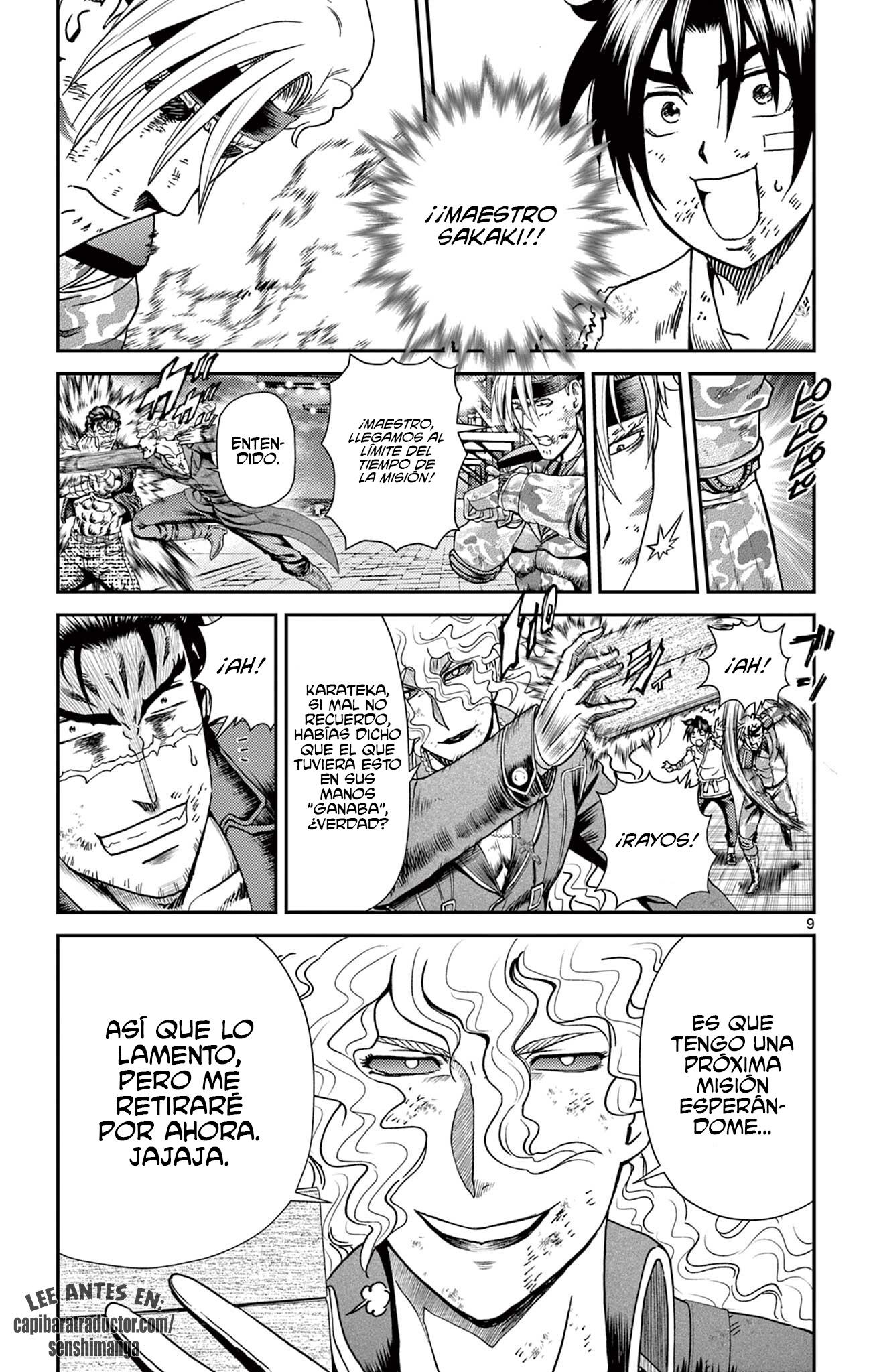Kenichi 2 "El discípulo más fuerte de la historia" ~Arco de los Maestros~ Capitulo 13 página 9