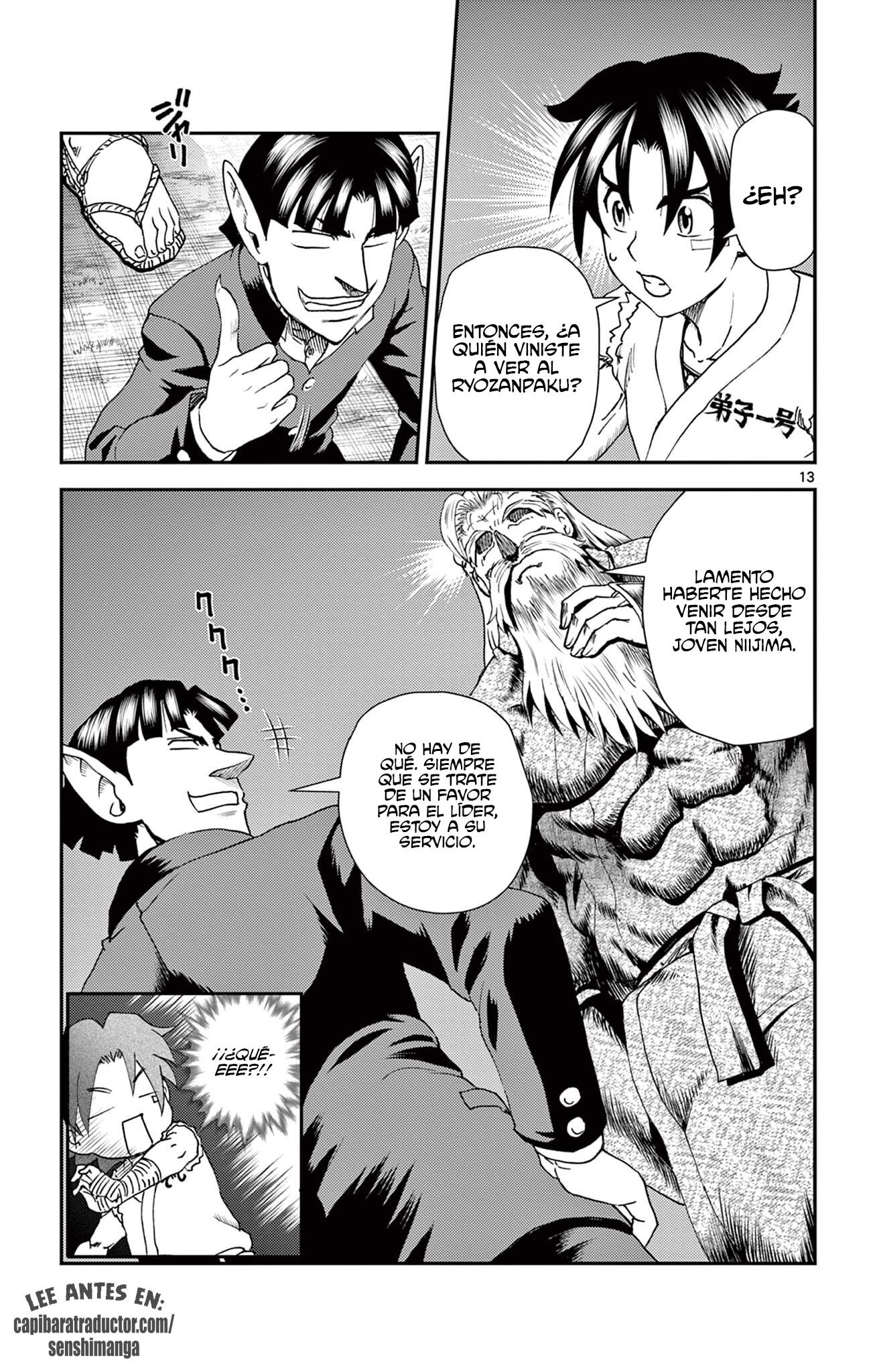 Kenichi 2 "El discípulo más fuerte de la historia" ~Arco de los Maestros~ Capitulo 14 página 16