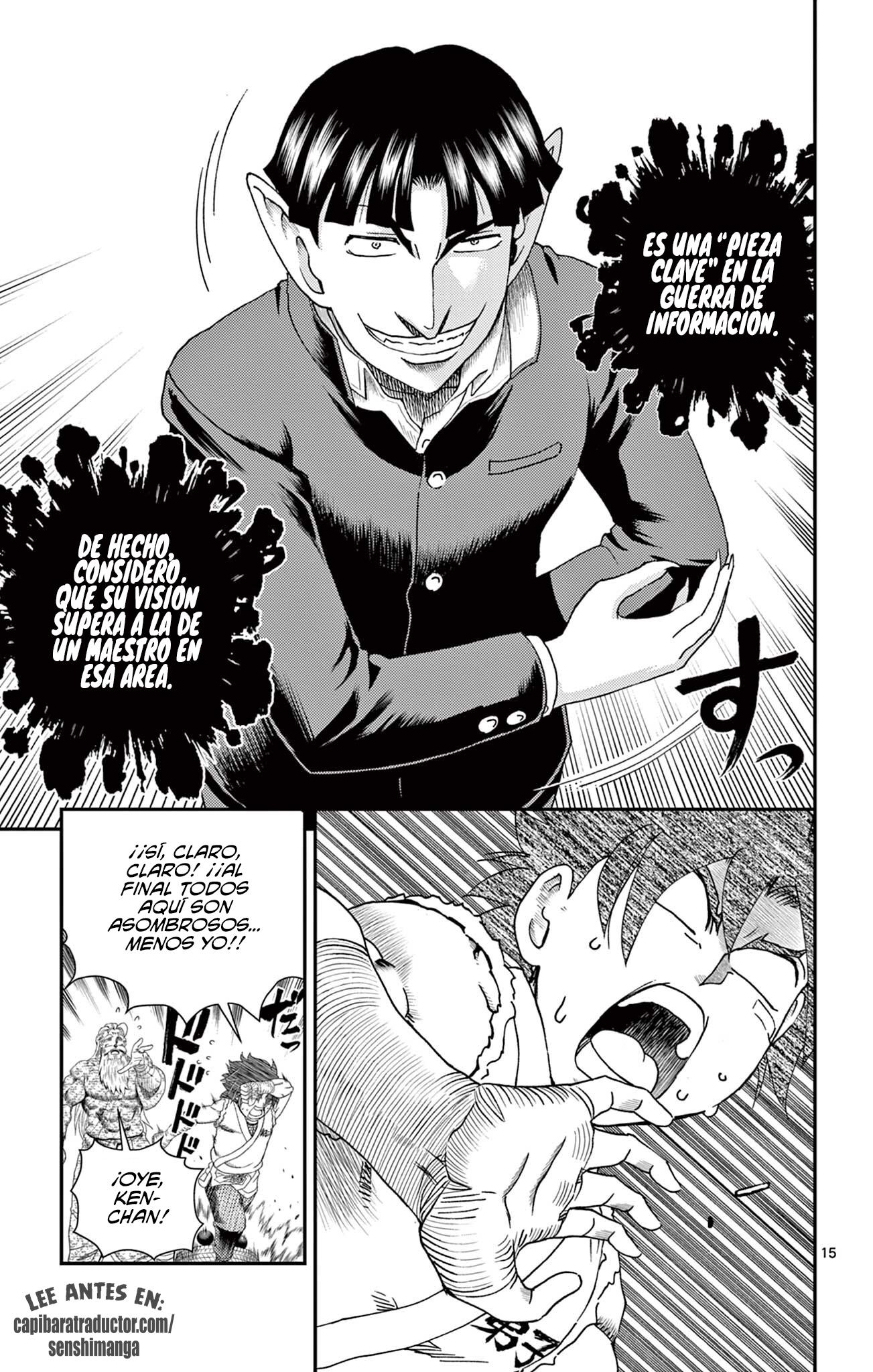 Kenichi 2 "El discípulo más fuerte de la historia" ~Arco de los Maestros~ Capitulo 14 página 18