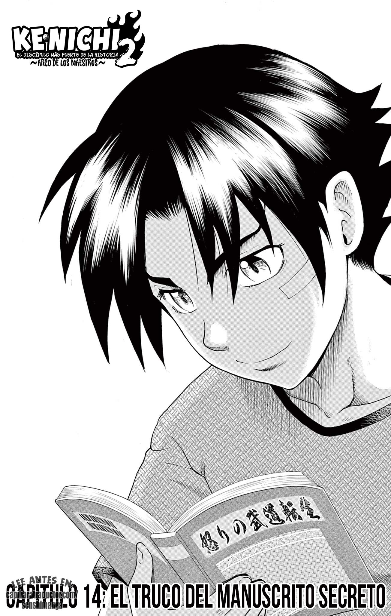 Kenichi 2 "El discípulo más fuerte de la historia" ~Arco de los Maestros~ Capitulo 14 página 4