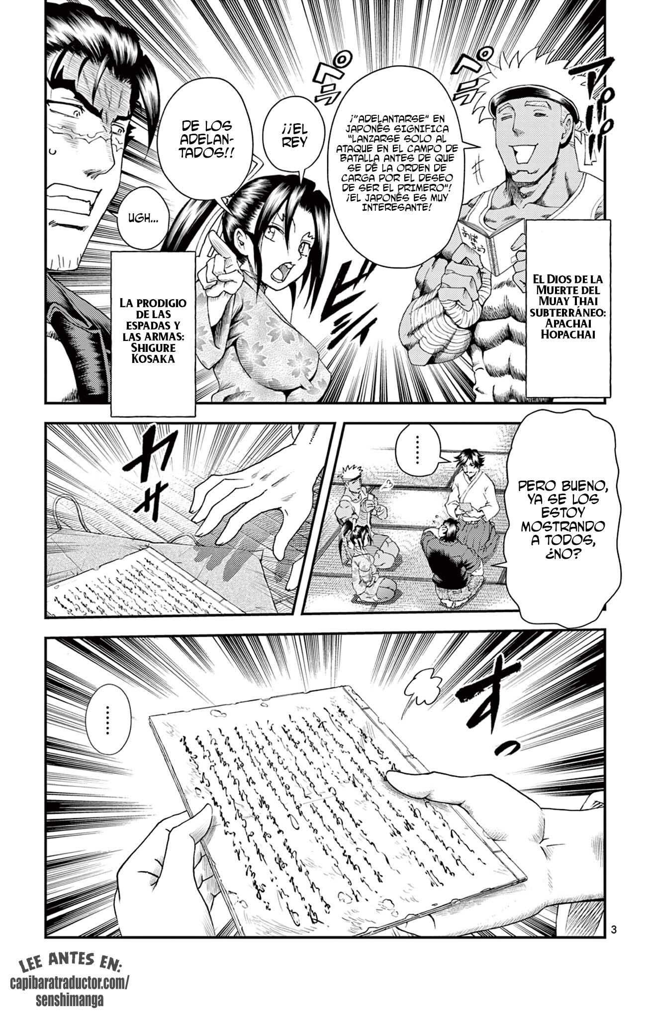 Kenichi 2 "El discípulo más fuerte de la historia" ~Arco de los Maestros~ Capitulo 14 página 6