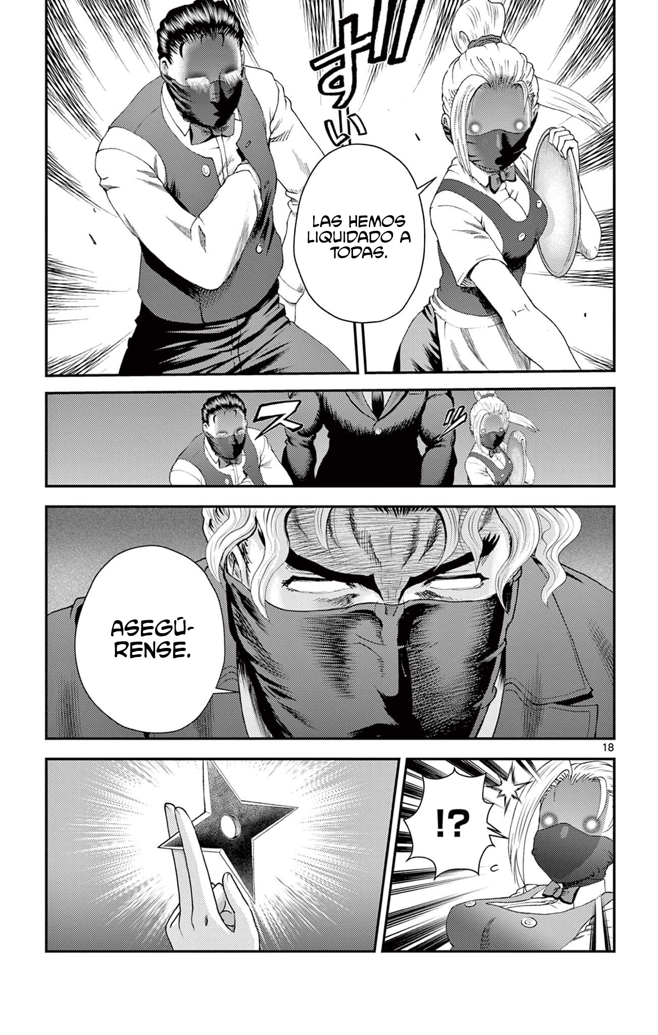 Kenichi 2 "El discípulo más fuerte de la historia" ~Arco de los Maestros~ Capitulo 15 página 16