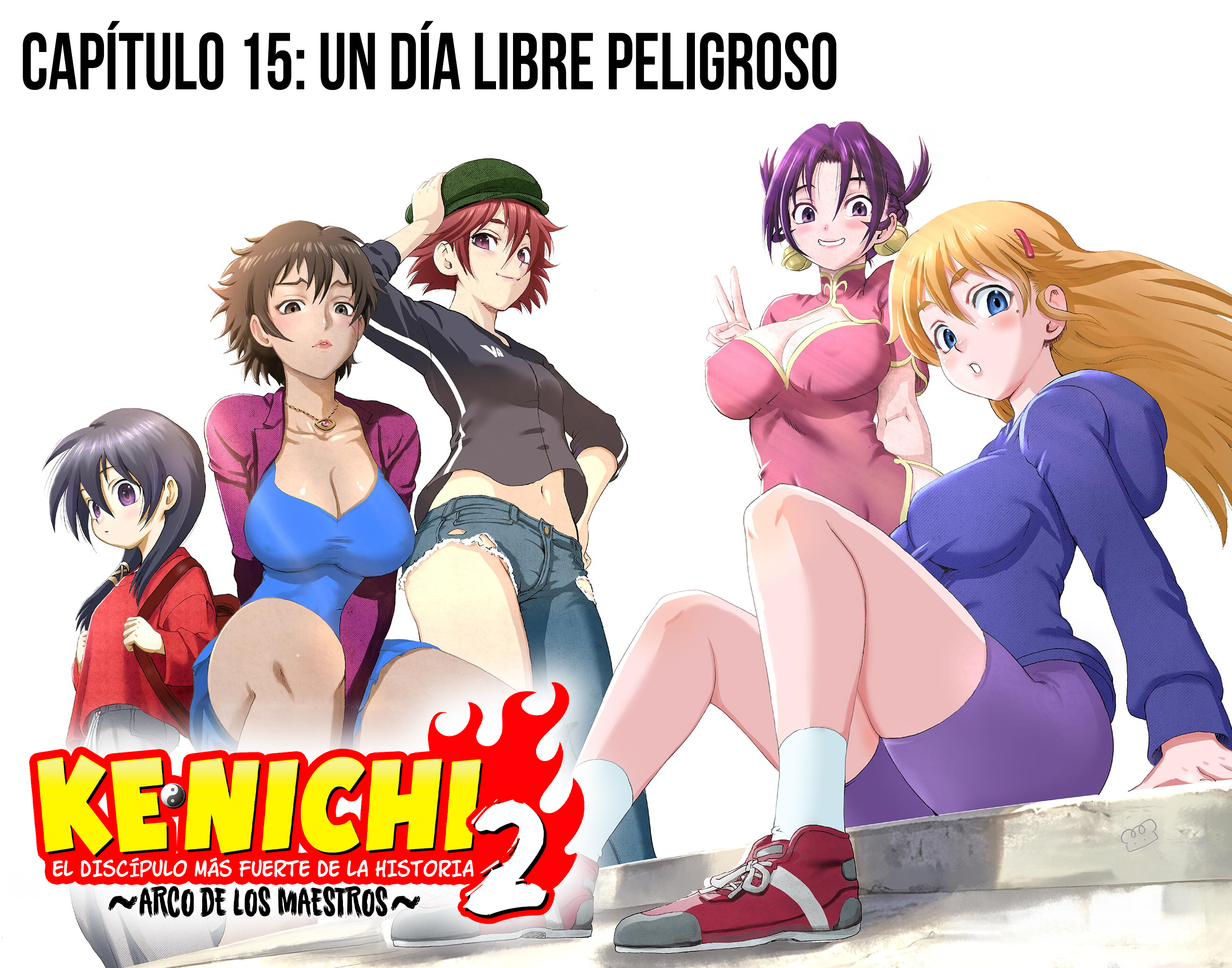 Kenichi 2 "El discípulo más fuerte de la historia" ~Arco de los Maestros~ Capitulo 15 página 2