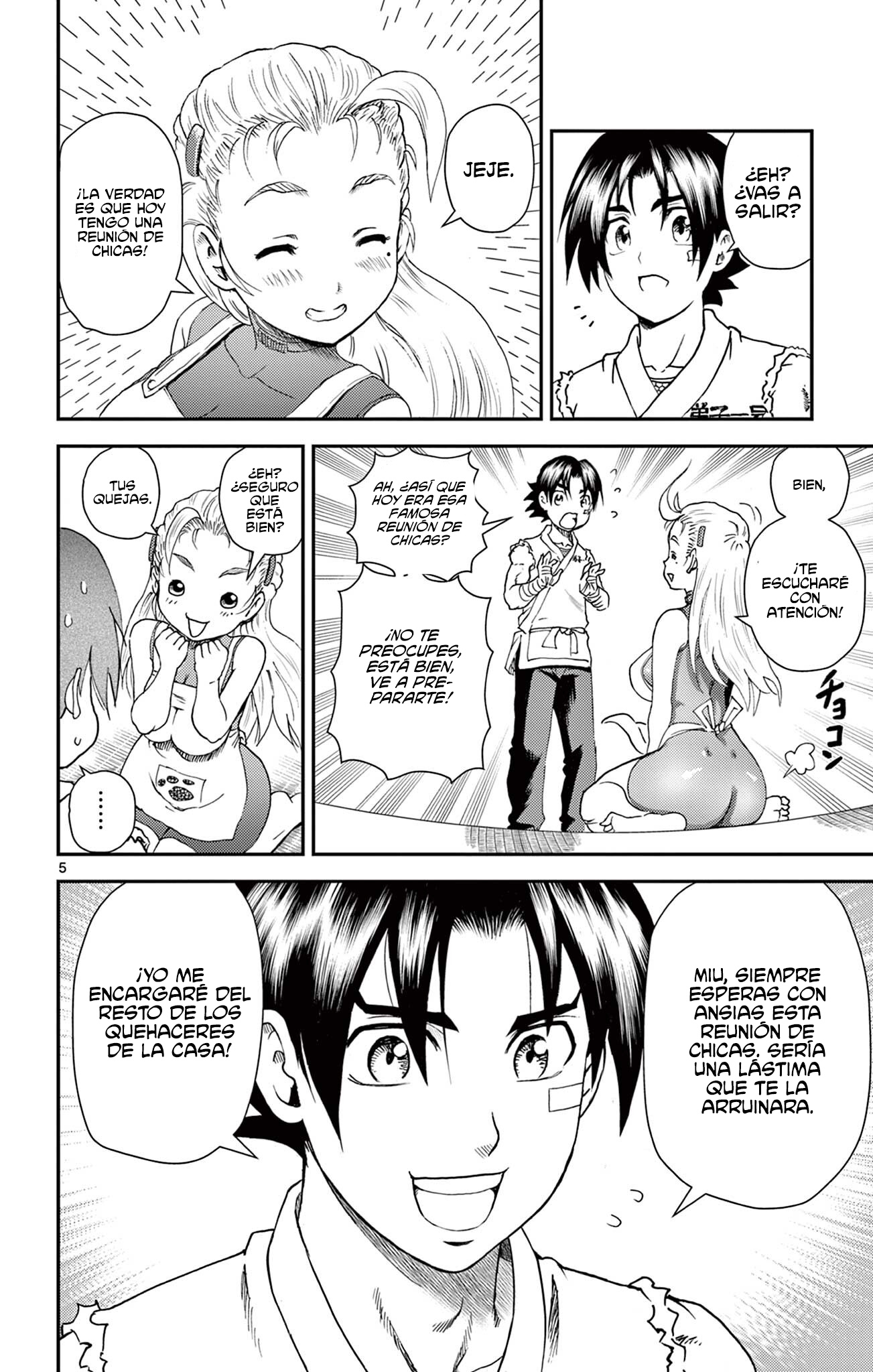 Kenichi 2 "El discípulo más fuerte de la historia" ~Arco de los Maestros~ Capitulo 15 página 4