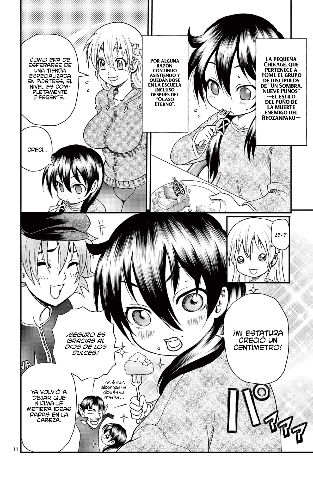 Kenichi 2 "El discípulo más fuerte de la historia" ~Arco de los Maestros~ Capitulo 15 página 9