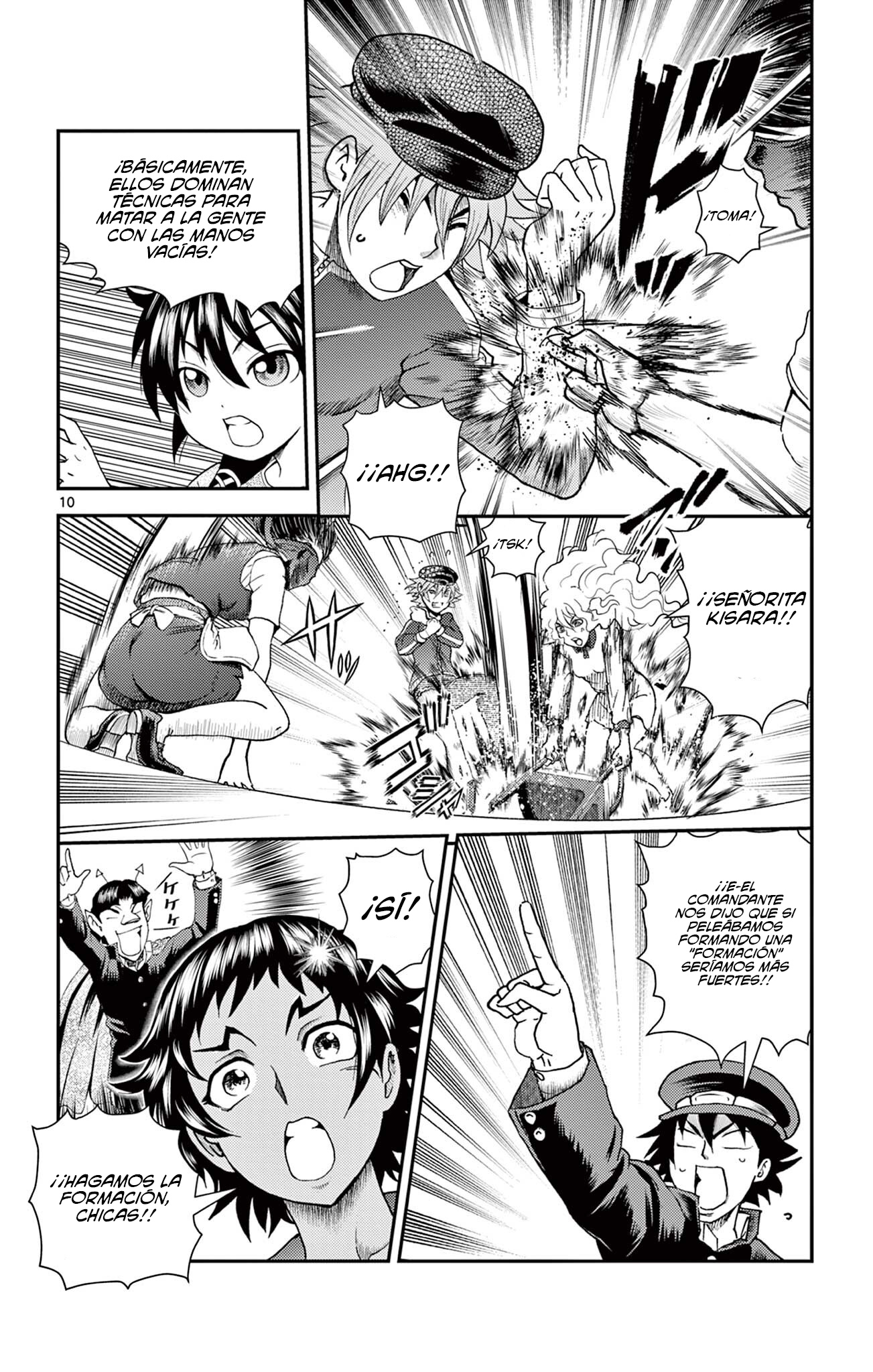Kenichi 2 "El discípulo más fuerte de la historia" ~Arco de los Maestros~ Capitulo 16 página 13