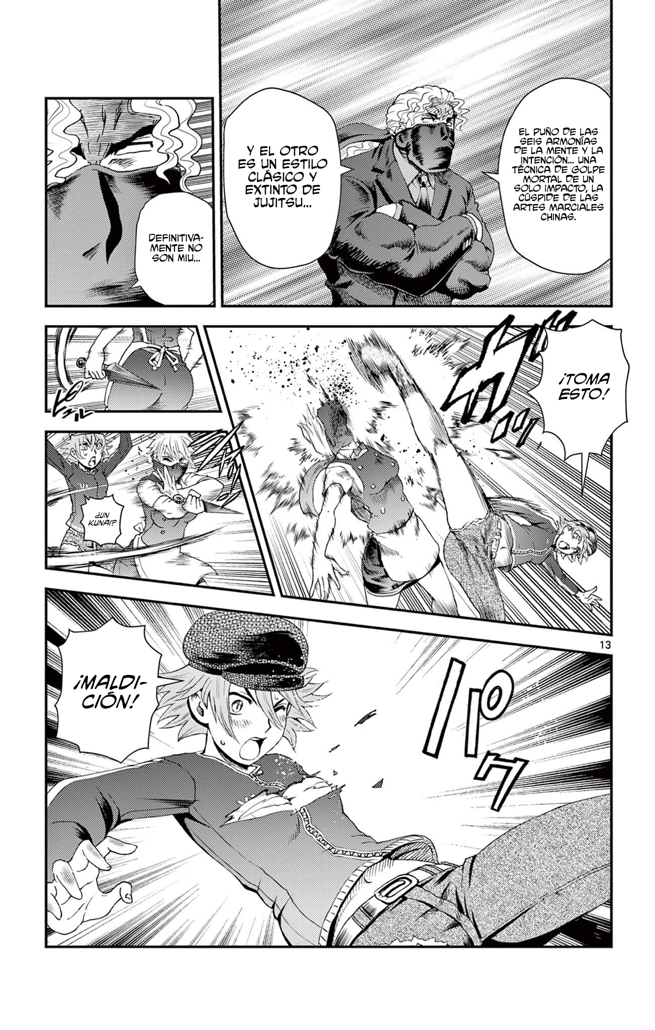 Kenichi 2 "El discípulo más fuerte de la historia" ~Arco de los Maestros~ Capitulo 16 página 16