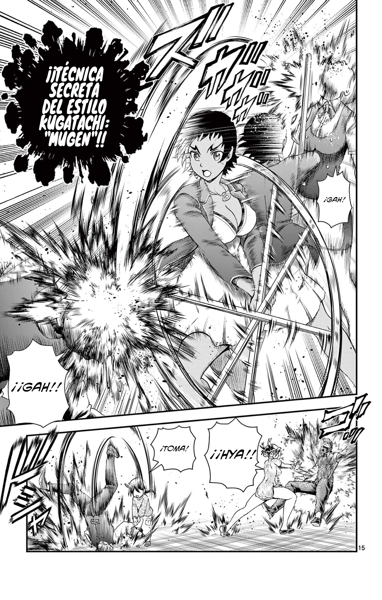 Kenichi 2 "El discípulo más fuerte de la historia" ~Arco de los Maestros~ Capitulo 16 página 18