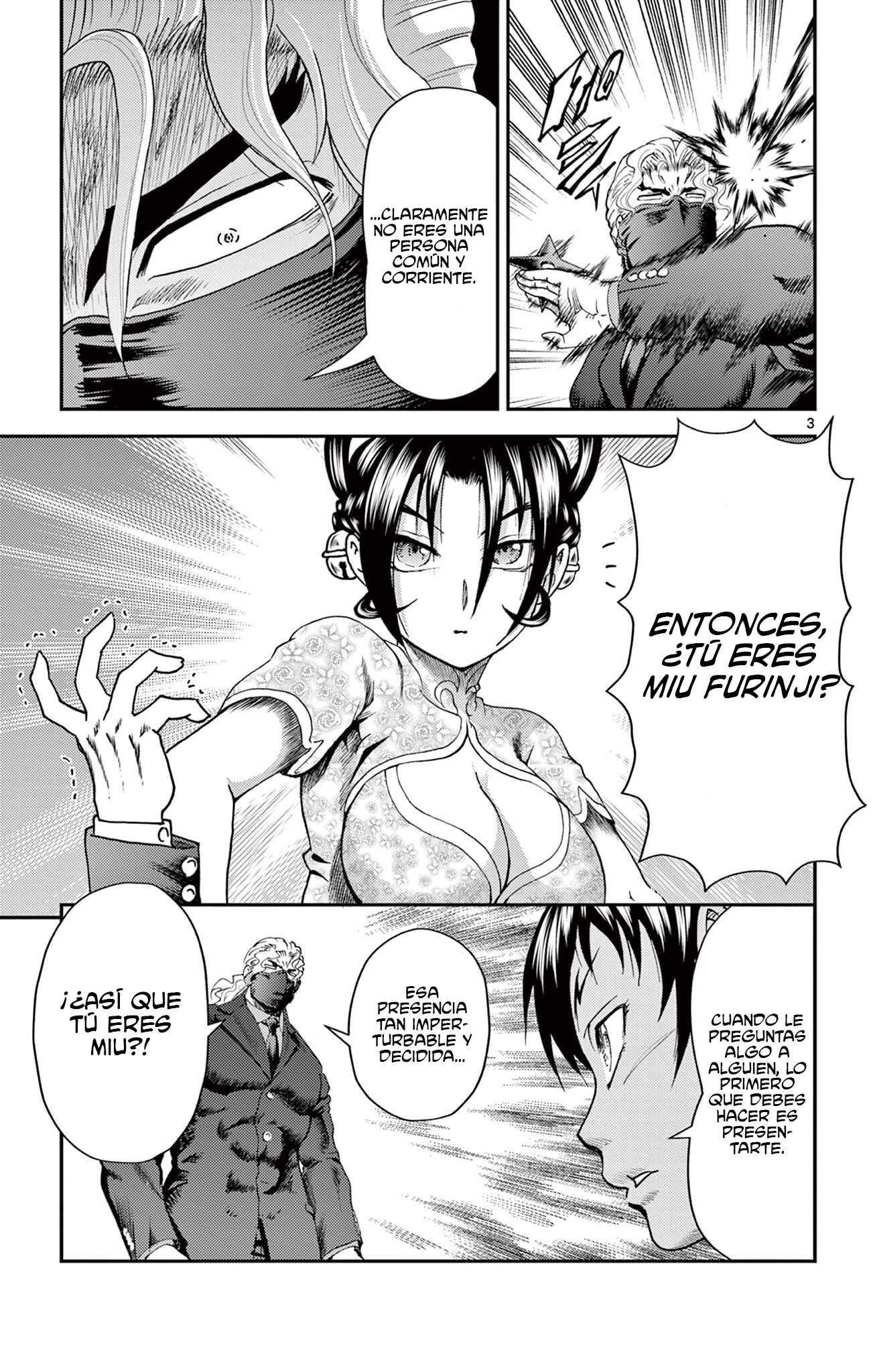 Kenichi 2 "El discípulo más fuerte de la historia" ~Arco de los Maestros~ Capitulo 16 página 6