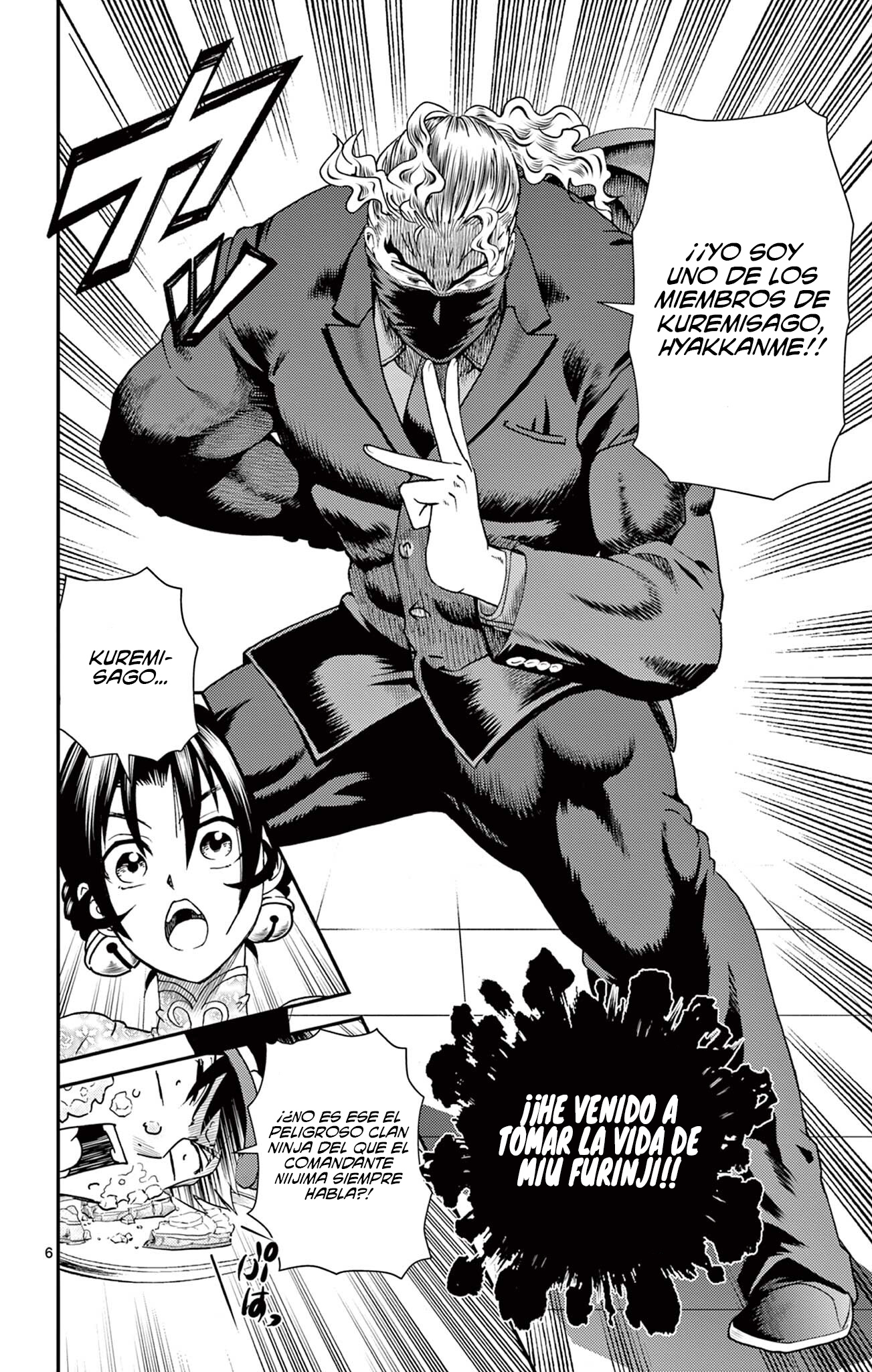 Kenichi 2 "El discípulo más fuerte de la historia" ~Arco de los Maestros~ Capitulo 16 página 9