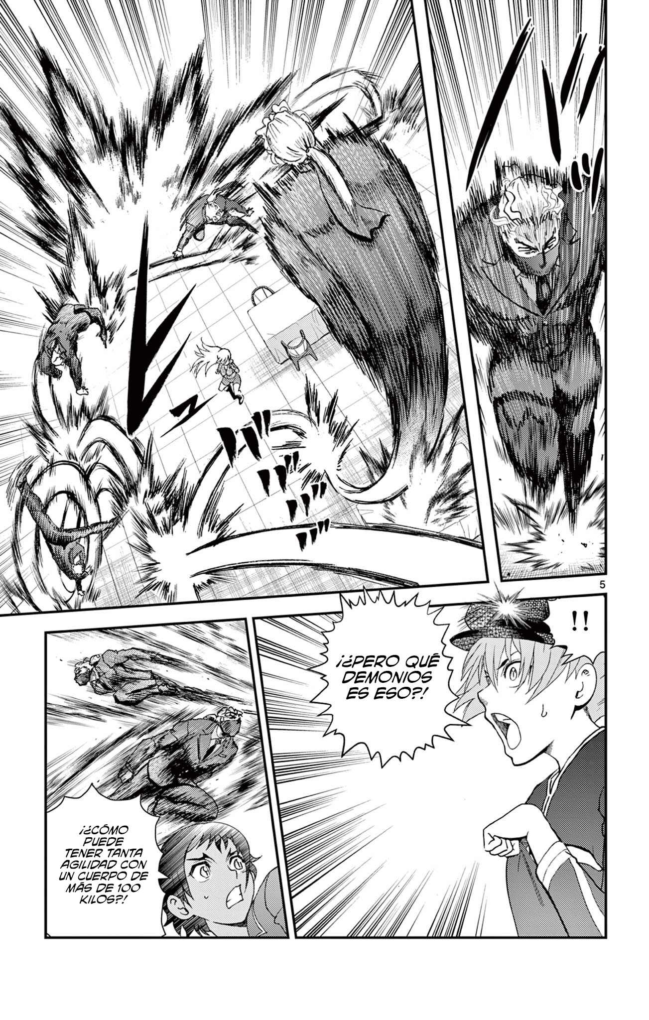 Kenichi 2 "El discípulo más fuerte de la historia" ~Arco de los Maestros~ Capitulo 17 página 8
