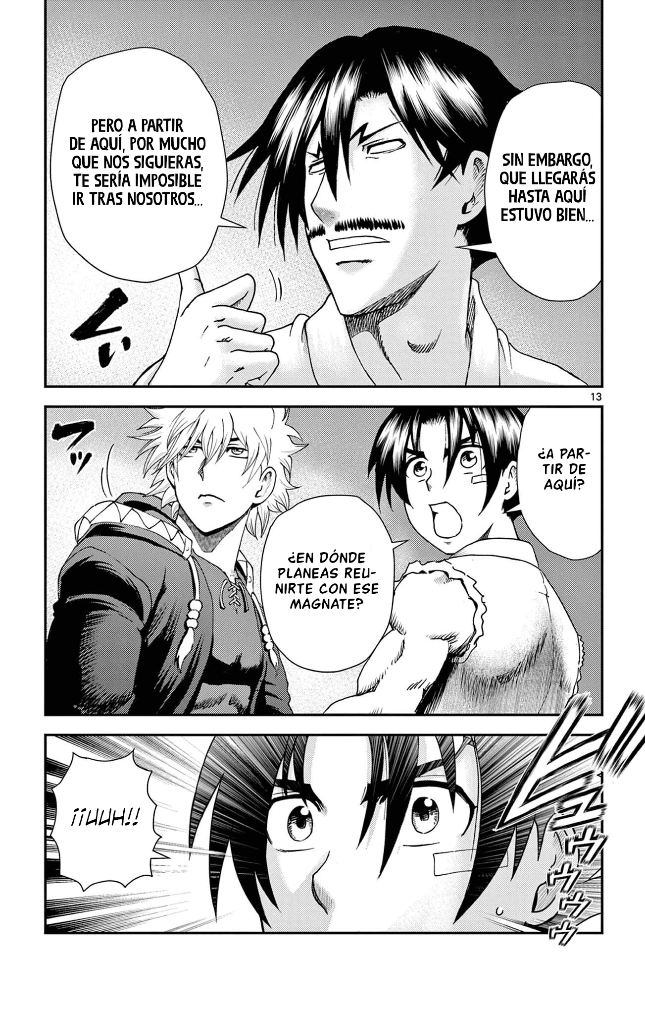 Kenichi 2 "El discípulo más fuerte de la historia" ~Arco de los Maestros~ Capitulo 18 página 13