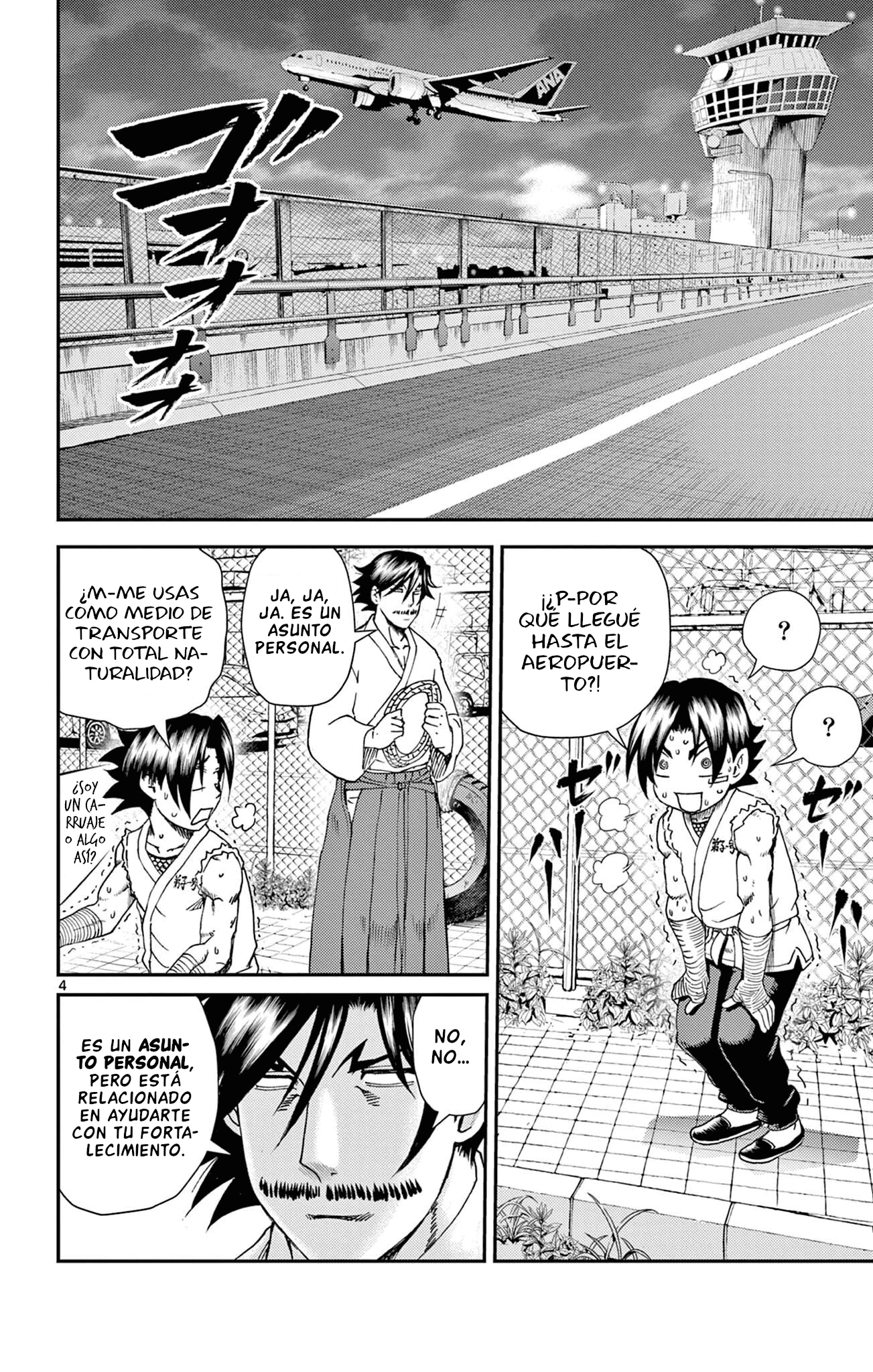 Kenichi 2 "El discípulo más fuerte de la historia" ~Arco de los Maestros~ Capitulo 18 página 4
