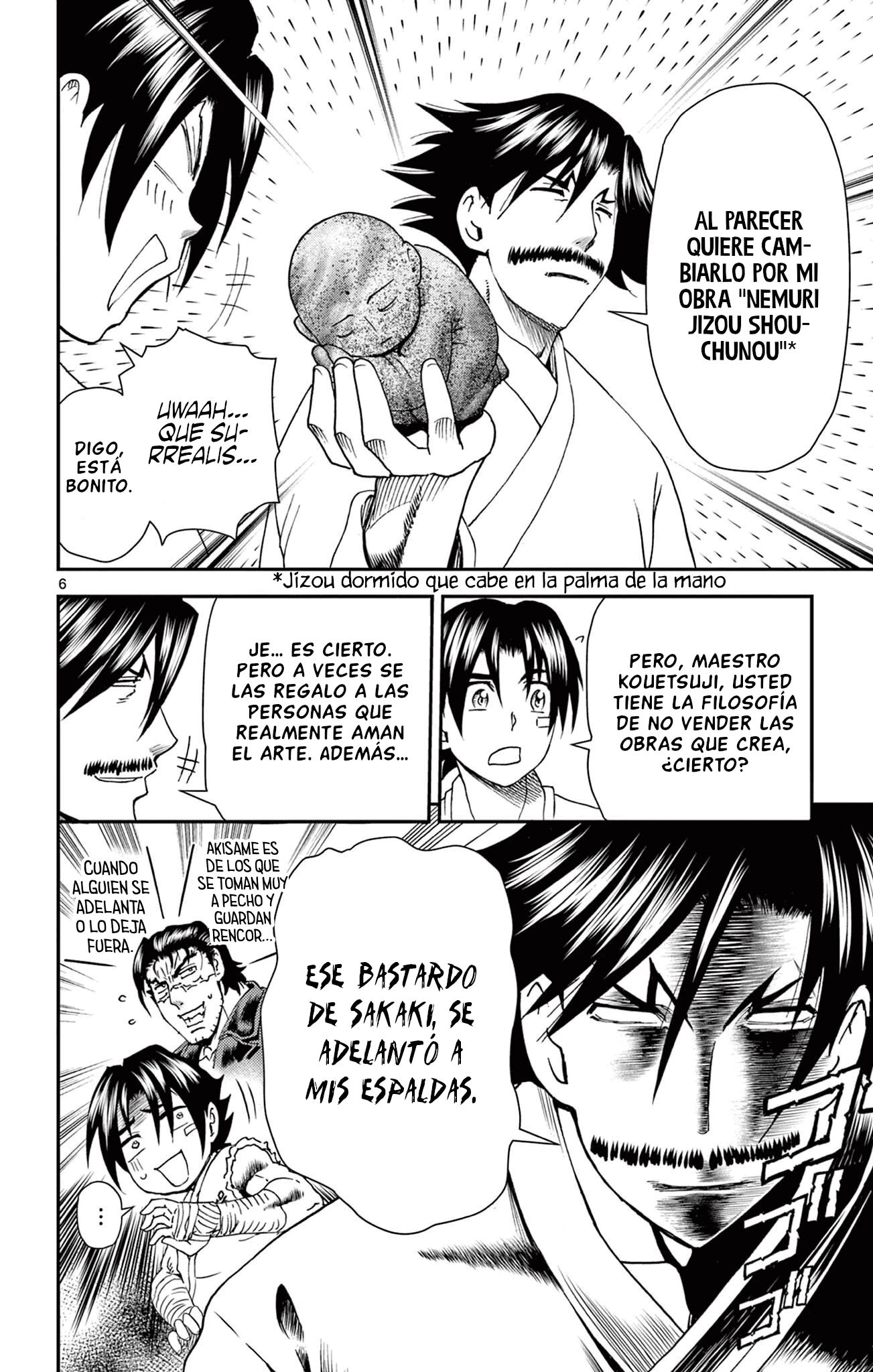 Kenichi 2 "El discípulo más fuerte de la historia" ~Arco de los Maestros~ Capitulo 18 página 6