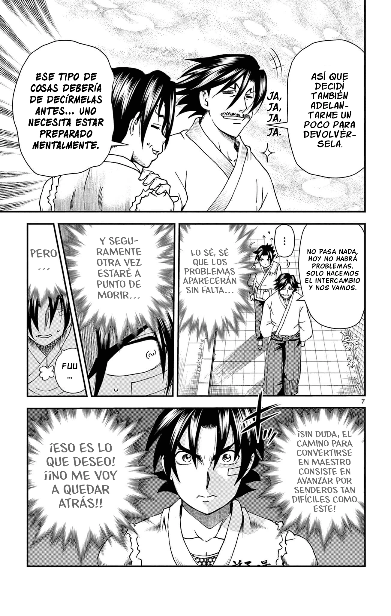 Kenichi 2 "El discípulo más fuerte de la historia" ~Arco de los Maestros~ Capitulo 18 página 7