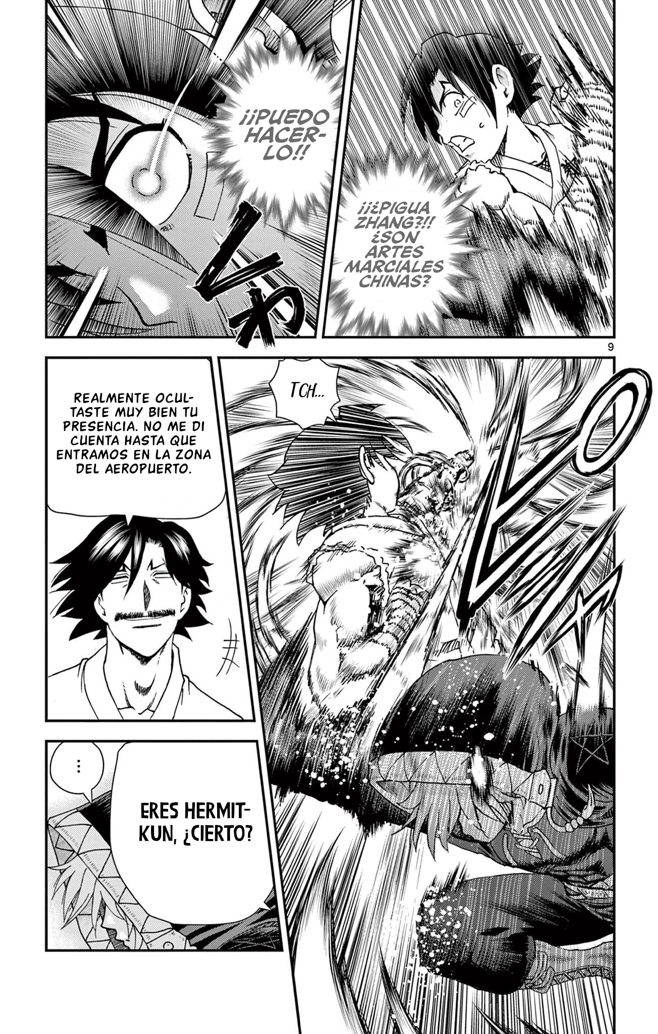 Kenichi 2 "El discípulo más fuerte de la historia" ~Arco de los Maestros~ Capitulo 18 página 9