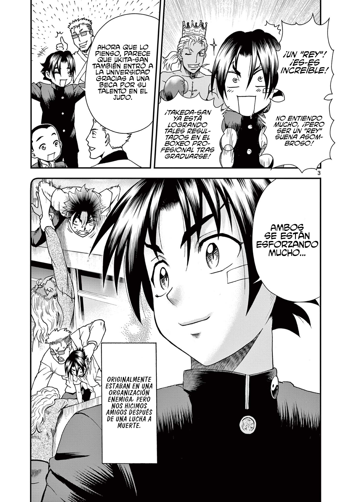 Kenichi 2 "El discípulo más fuerte de la historia" ~Arco de los Maestros~ Capitulo 2 página 6