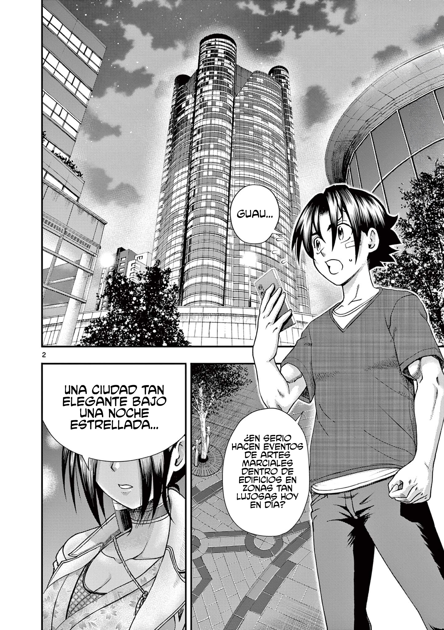 Kenichi 2 "El discípulo más fuerte de la historia" ~Arco de los Maestros~ Capitulo 3 página 5