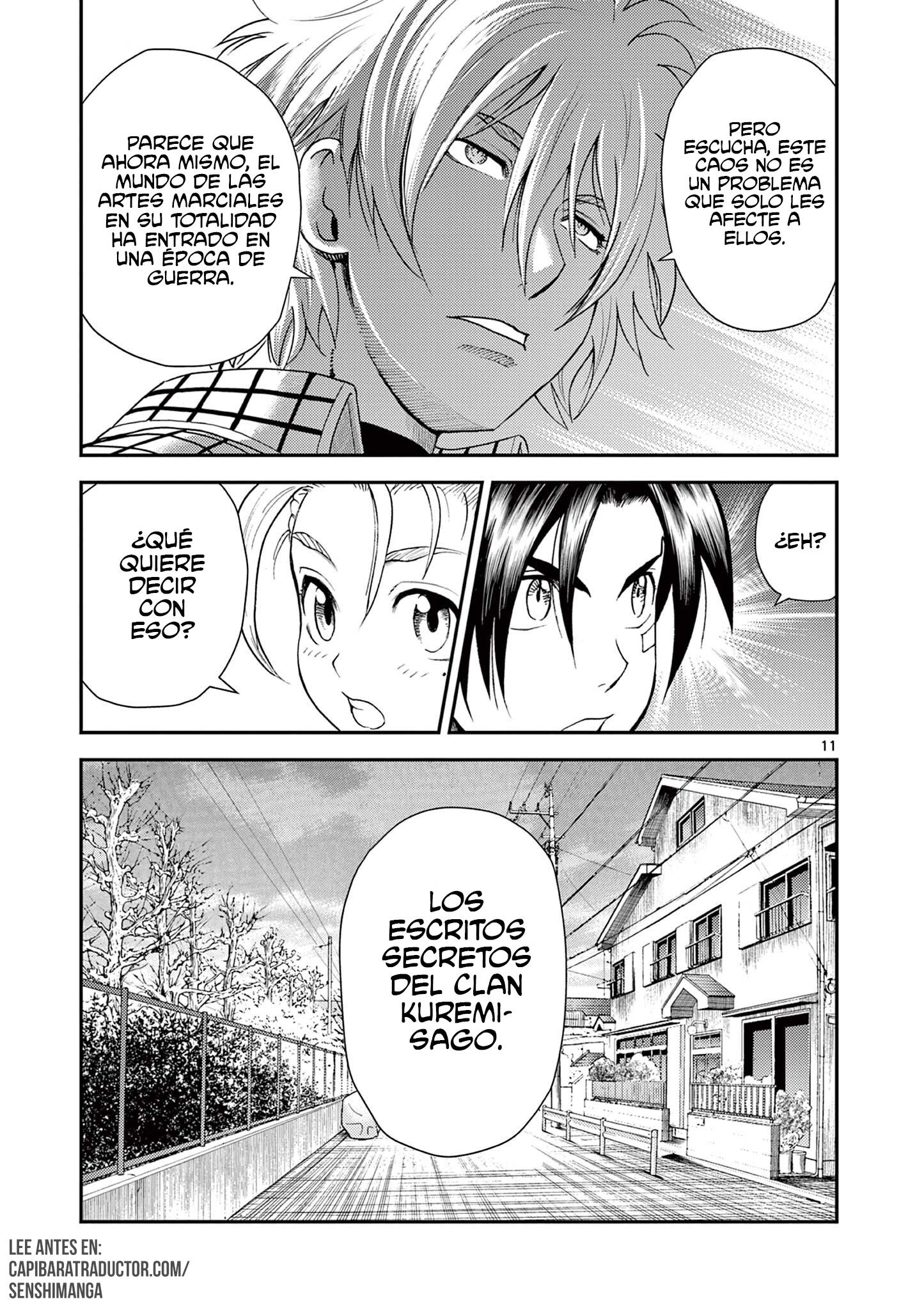 Kenichi 2 "El discípulo más fuerte de la historia" ~Arco de los Maestros~ Capitulo 6 página 11