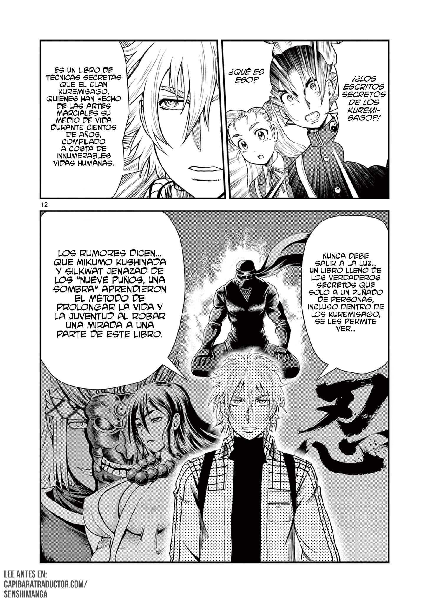 Kenichi 2 "El discípulo más fuerte de la historia" ~Arco de los Maestros~ Capitulo 6 página 12