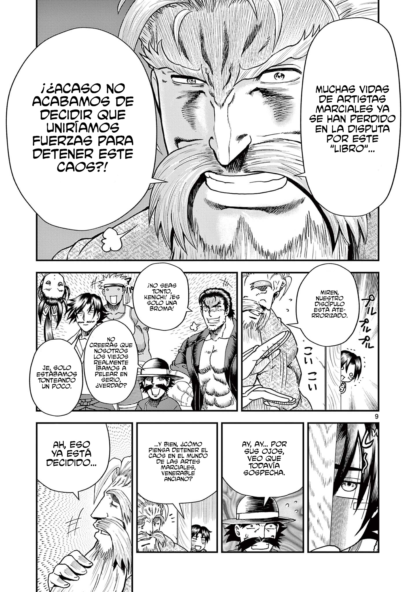 Kenichi 2 "El discípulo más fuerte de la historia" ~Arco de los Maestros~ Capitulo 7 página 12