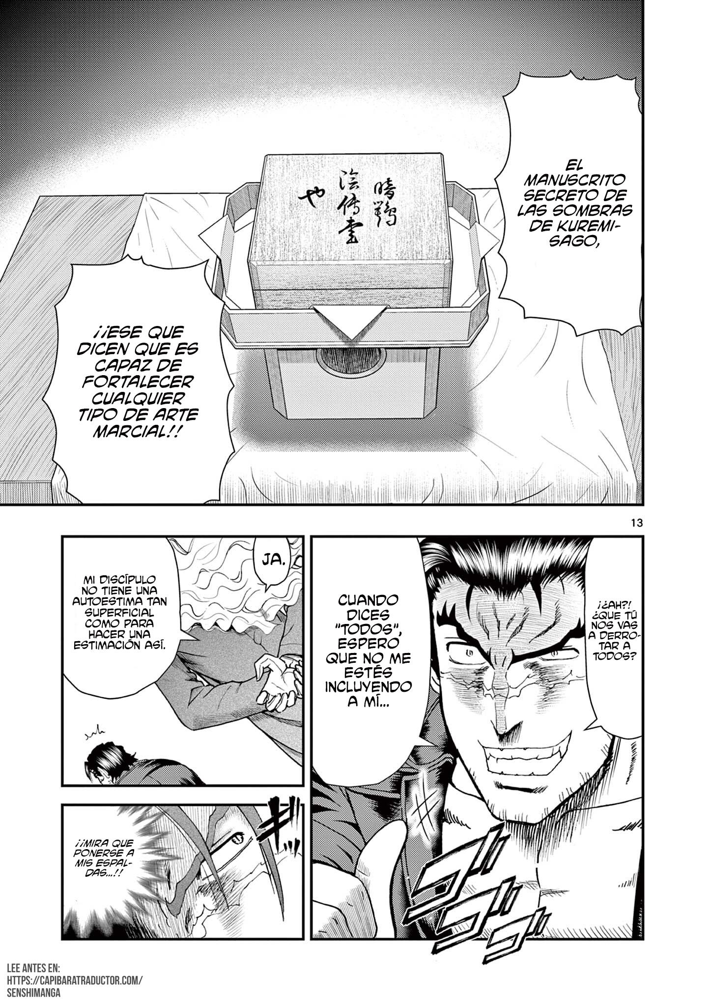 Kenichi 2 "El discípulo más fuerte de la historia" ~Arco de los Maestros~ Capitulo 8 página 16