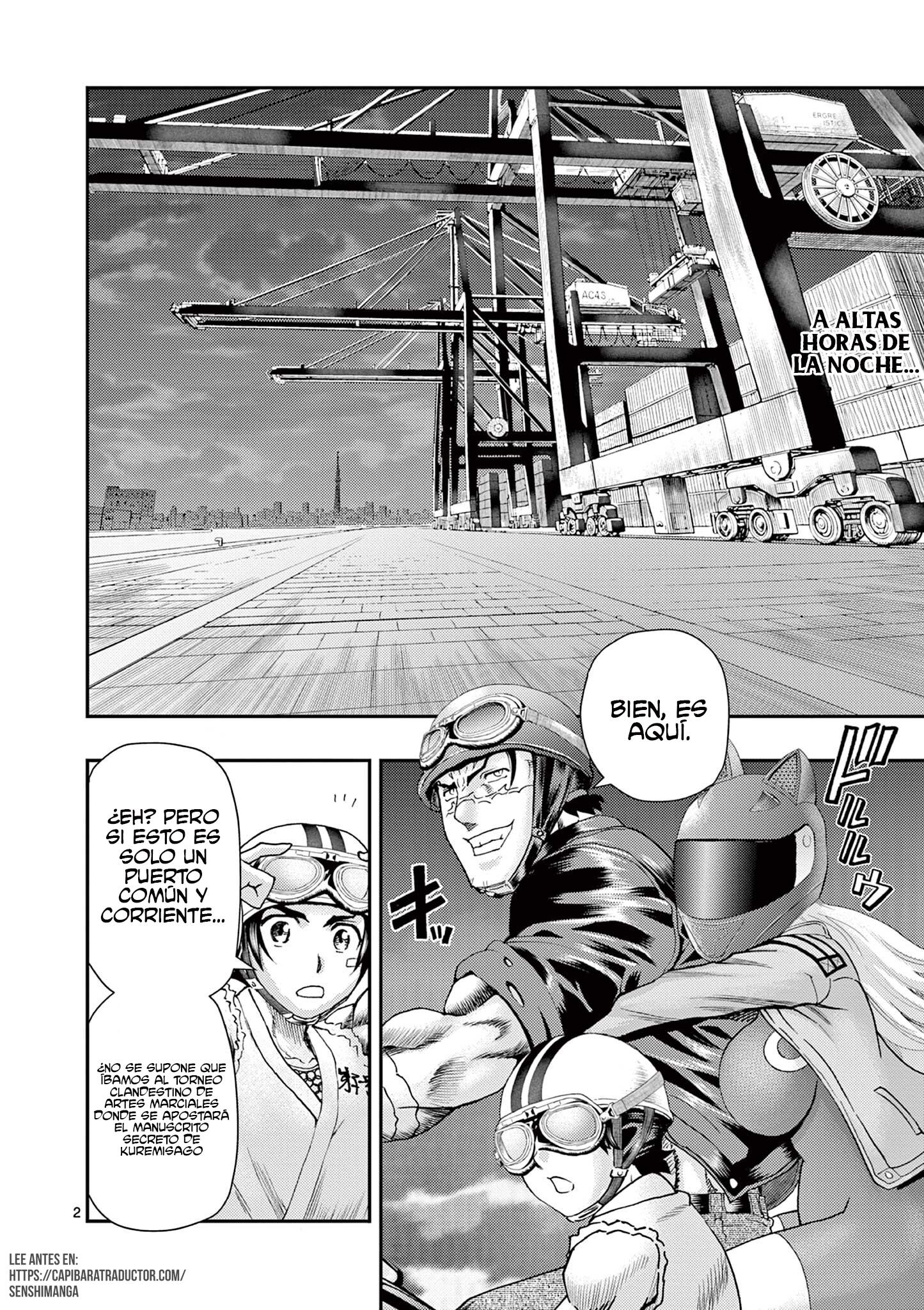 Kenichi 2 "El discípulo más fuerte de la historia" ~Arco de los Maestros~ Capitulo 8 página 5