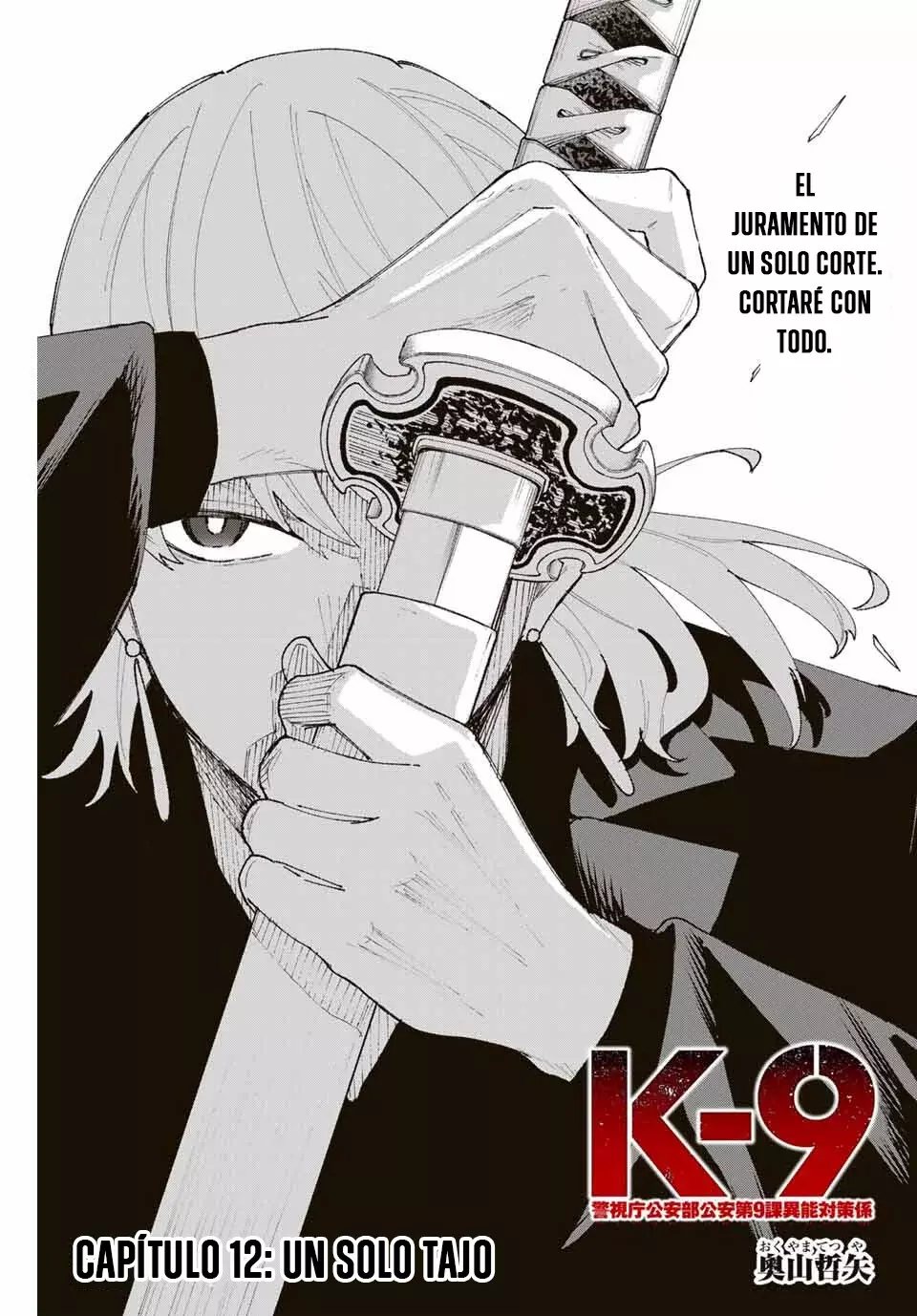 K-9: Keishichou Kouanbu Kouan Dai-9-Ka Inou Taisaku Gakari Capitulo 12: Un solo tajo página 2