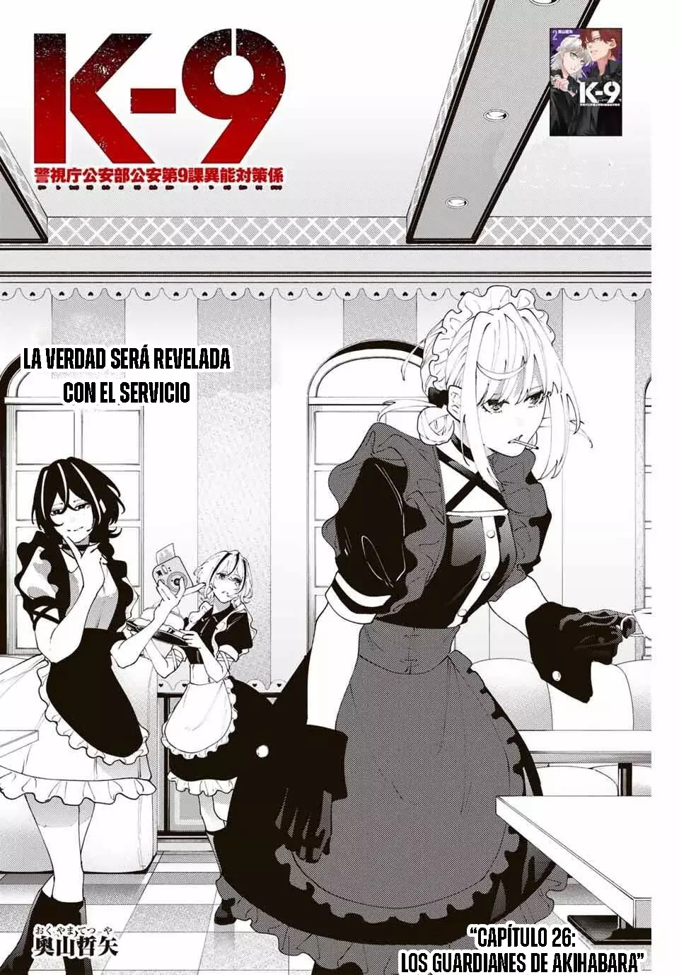 K-9: Keishichou Kouanbu Kouan Dai-9-Ka Inou Taisaku Gakari Capitulo 26: Los guardianes de akihabara página 3