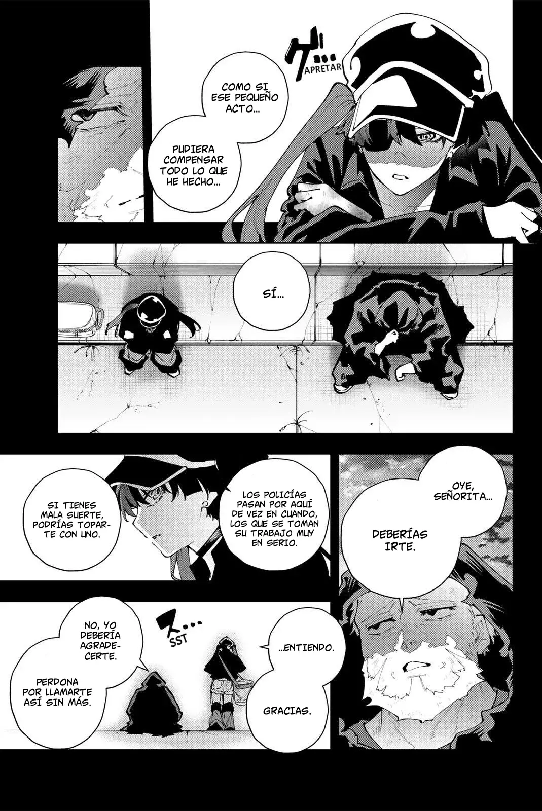 K-9: Keishichou Kouanbu Kouan Dai-9-Ka Inou Taisaku Gakari Capitulo 36: Karma página 8