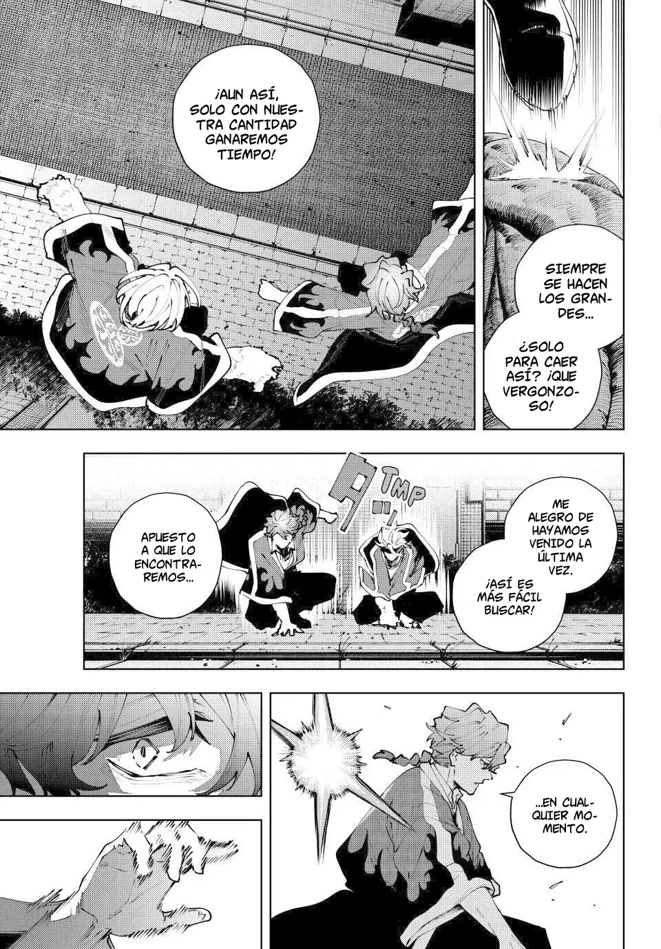 K-9: Keishichou Kouanbu Kouan Dai-9-Ka Inou Taisaku Gakari Capitulo 39: Respondiendo al fuego página 18