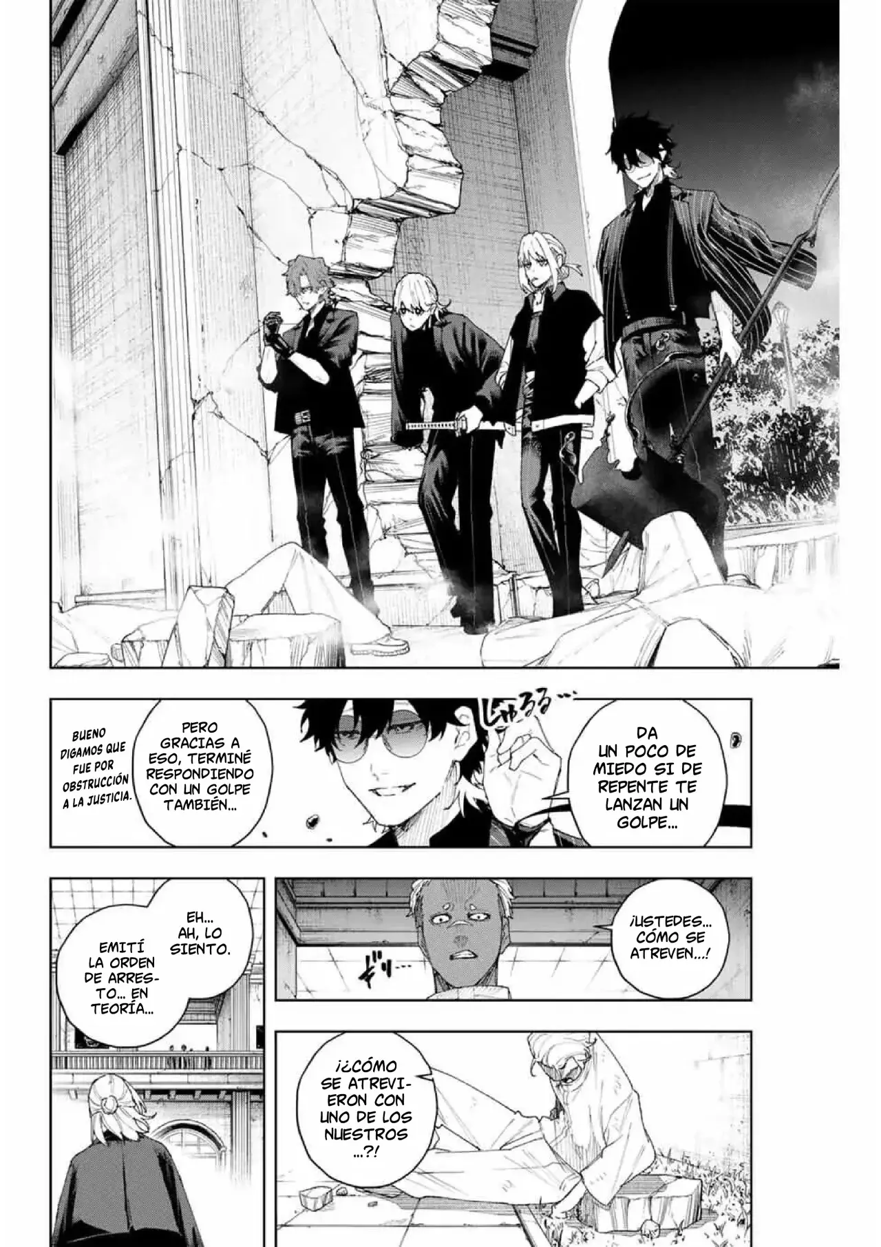 K-9: Keishichou Kouanbu Kouan Dai-9-Ka Inou Taisaku Gakari Capitulo 8: Hacia la fortaleza colmillo página 14