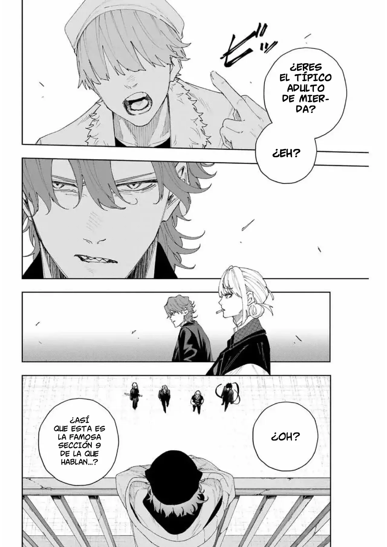 K-9: Keishichou Kouanbu Kouan Dai-9-Ka Inou Taisaku Gakari Capitulo 8: Hacia la fortaleza colmillo página 16