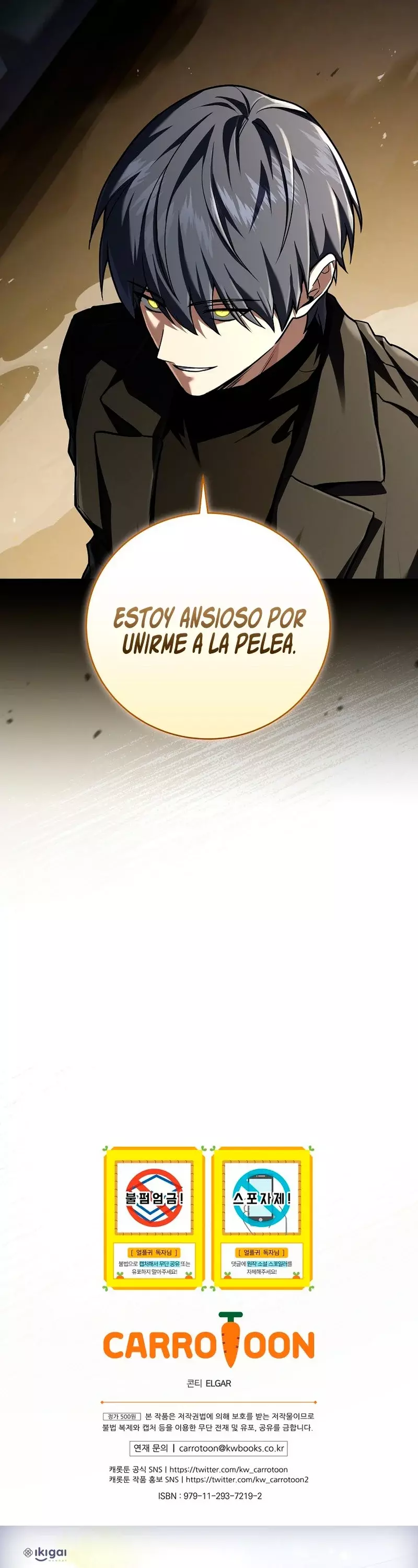 El regreso del jugador congelado Capitulo 145 página 40