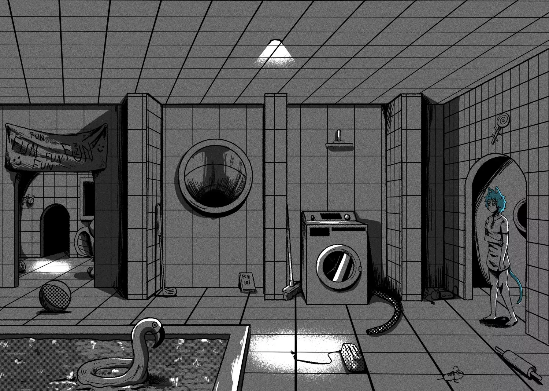 Dreamcore: Still Life Capitulo 7: Piscinas I página 4