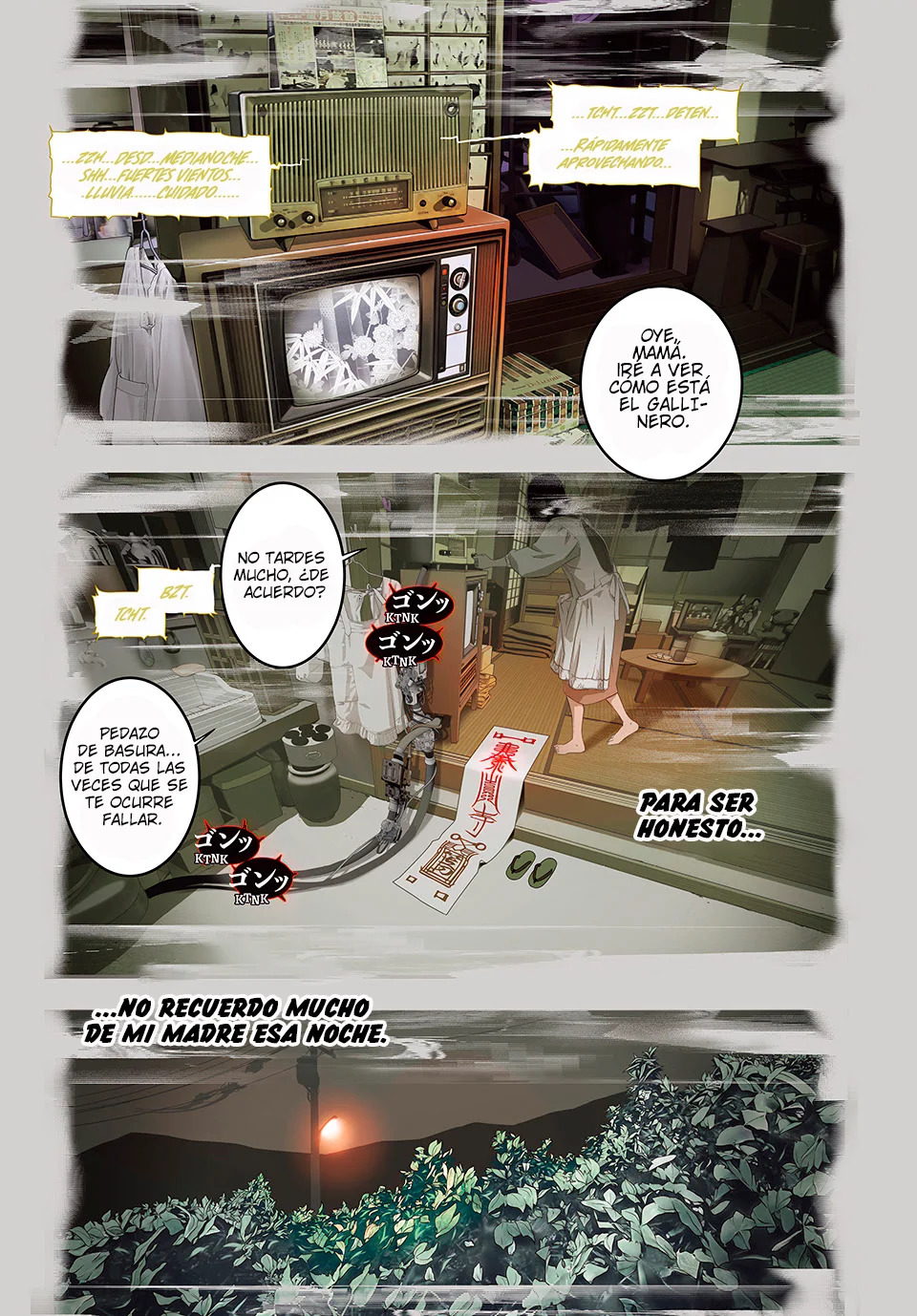 Kaijin Fugeki Capitulo 1: | Los comienzos siempre arden como un fuego enfurecido. página 3