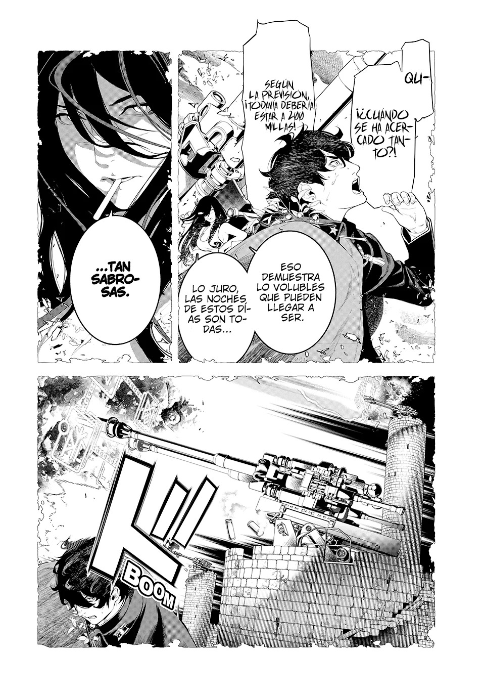 Kaijin Fugeki Capitulo 1: | Los comienzos siempre arden como un fuego enfurecido. página 40